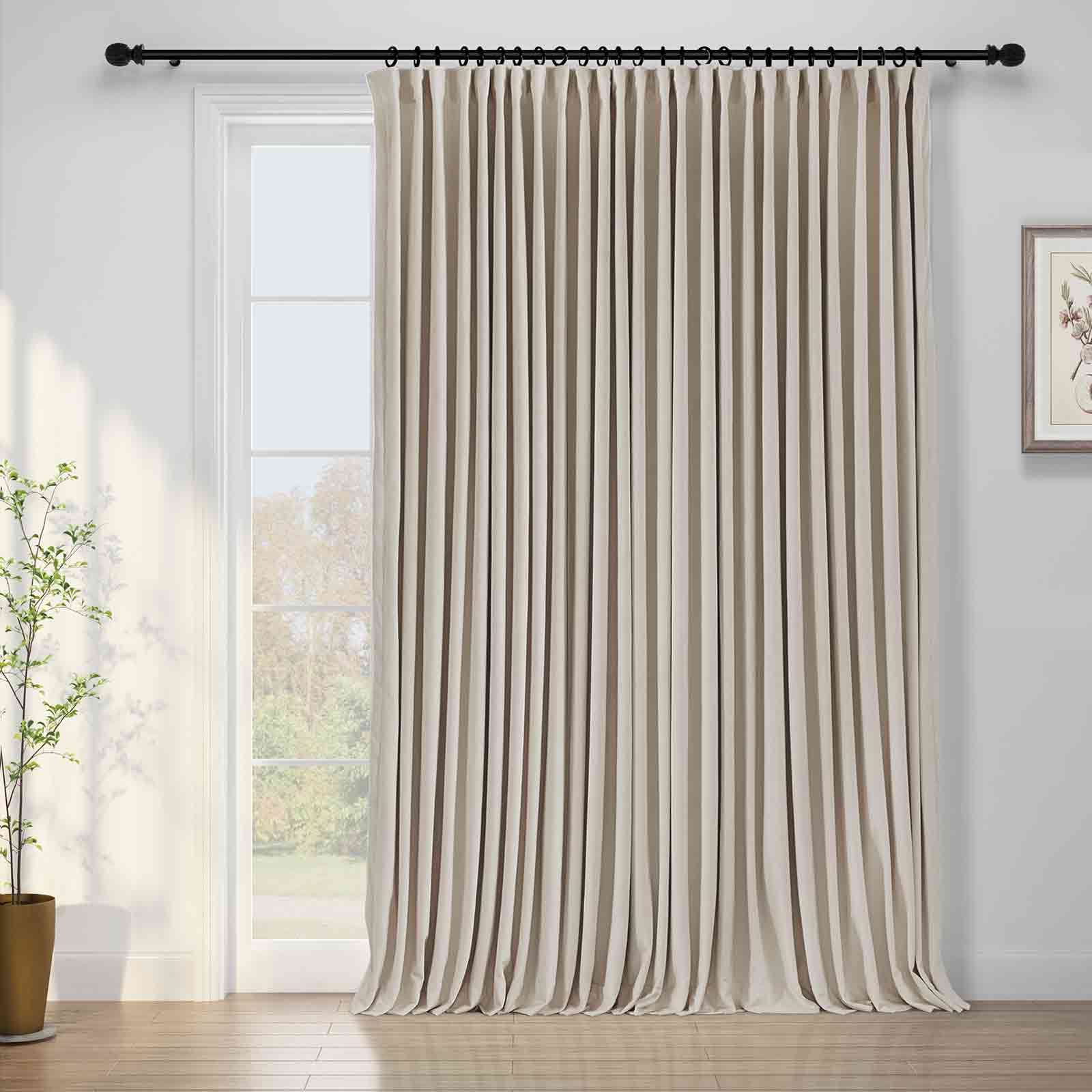 Maillard Velvet Curtains & Drapes Pleated - Image 21