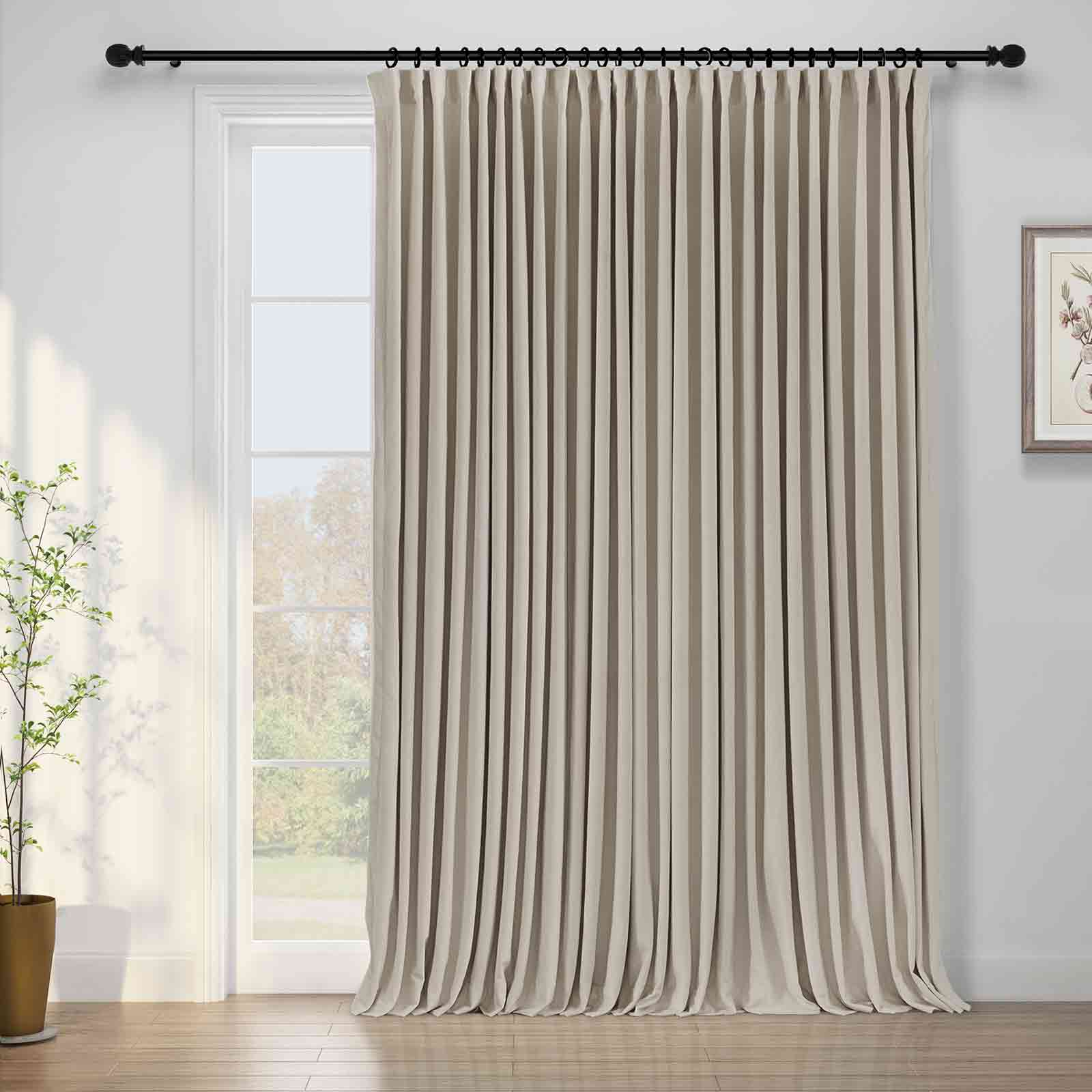 Maillard Velvet Curtains & Drapes Pleated - Image 24