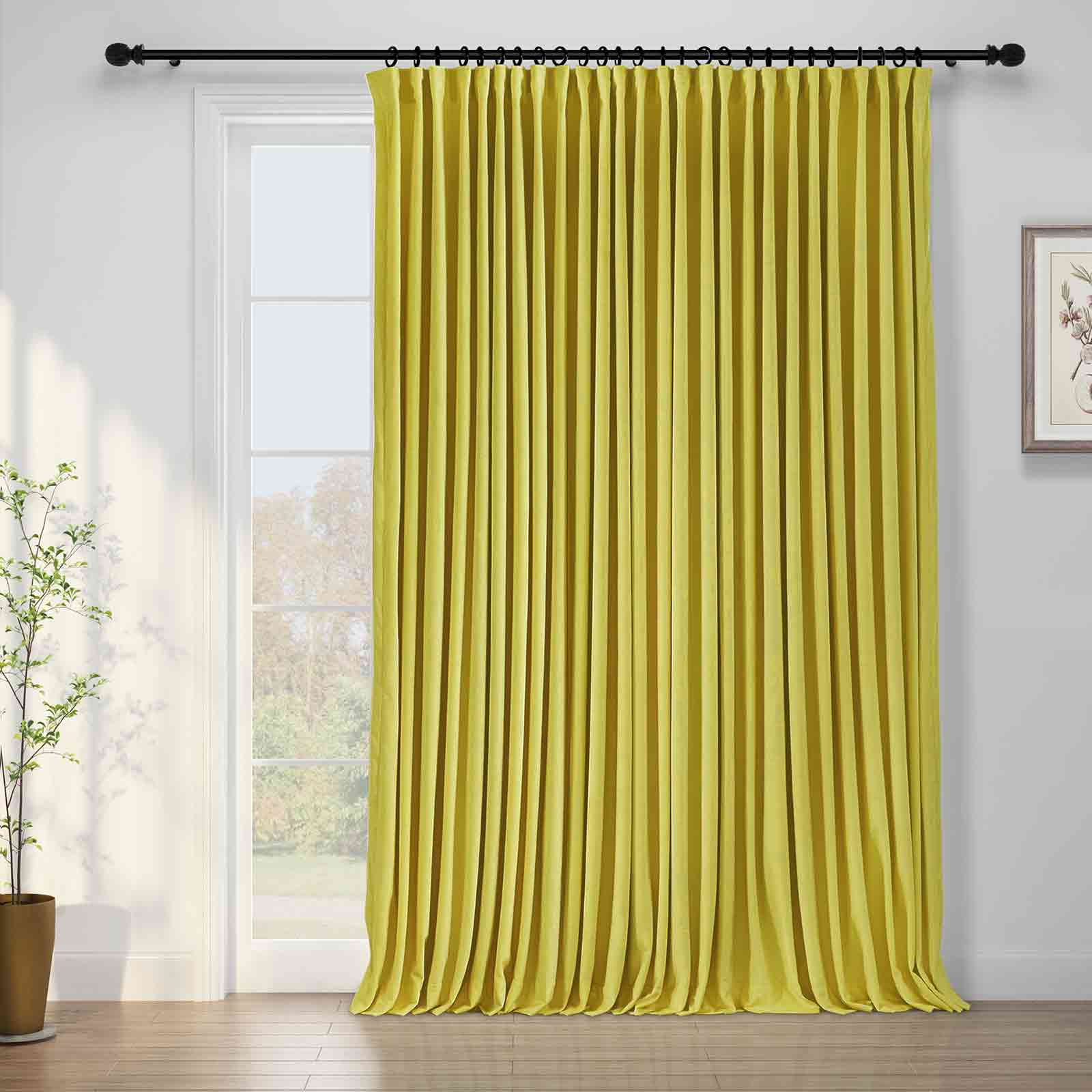 Maillard Velvet Curtains & Drapes Pleated - Image 29