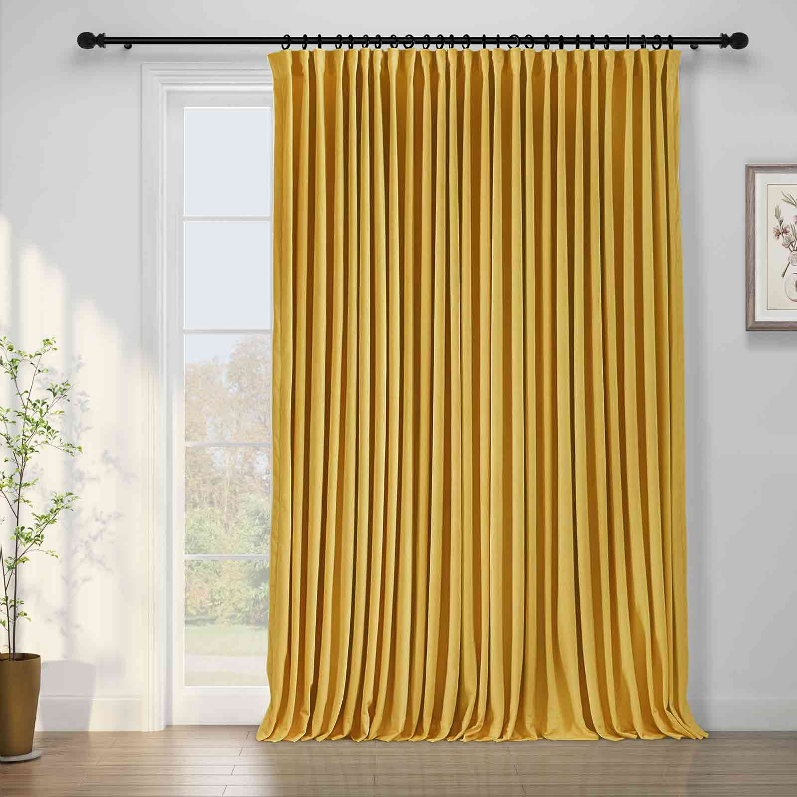 Maillard Velvet Curtains & Drapes Pleated - Image 30