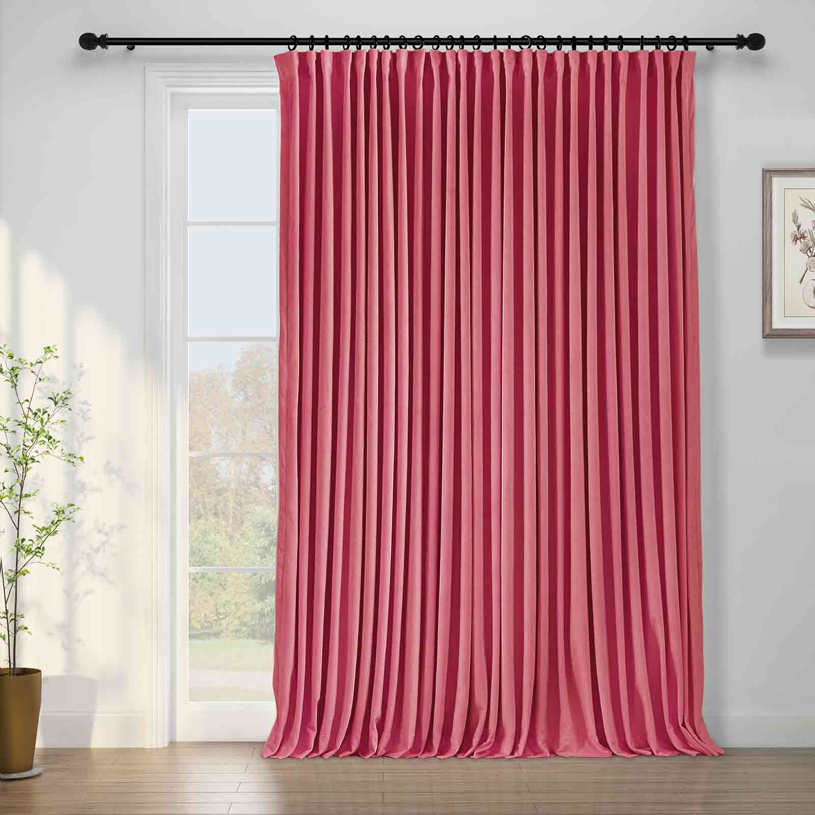 Maillard Velvet Curtains & Drapes Pleated - Image 34