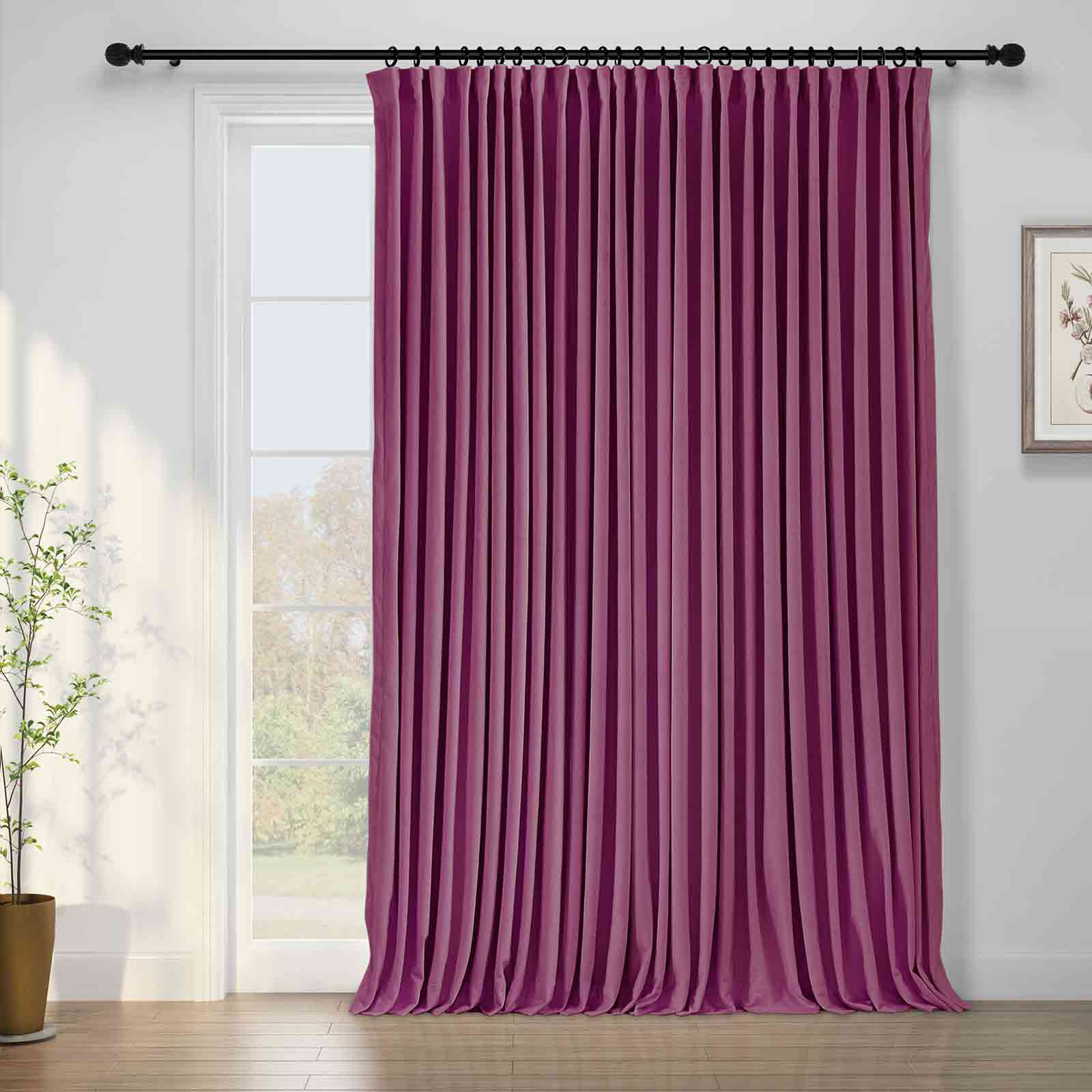 Maillard Velvet Curtains & Drapes Pleated - Image 38