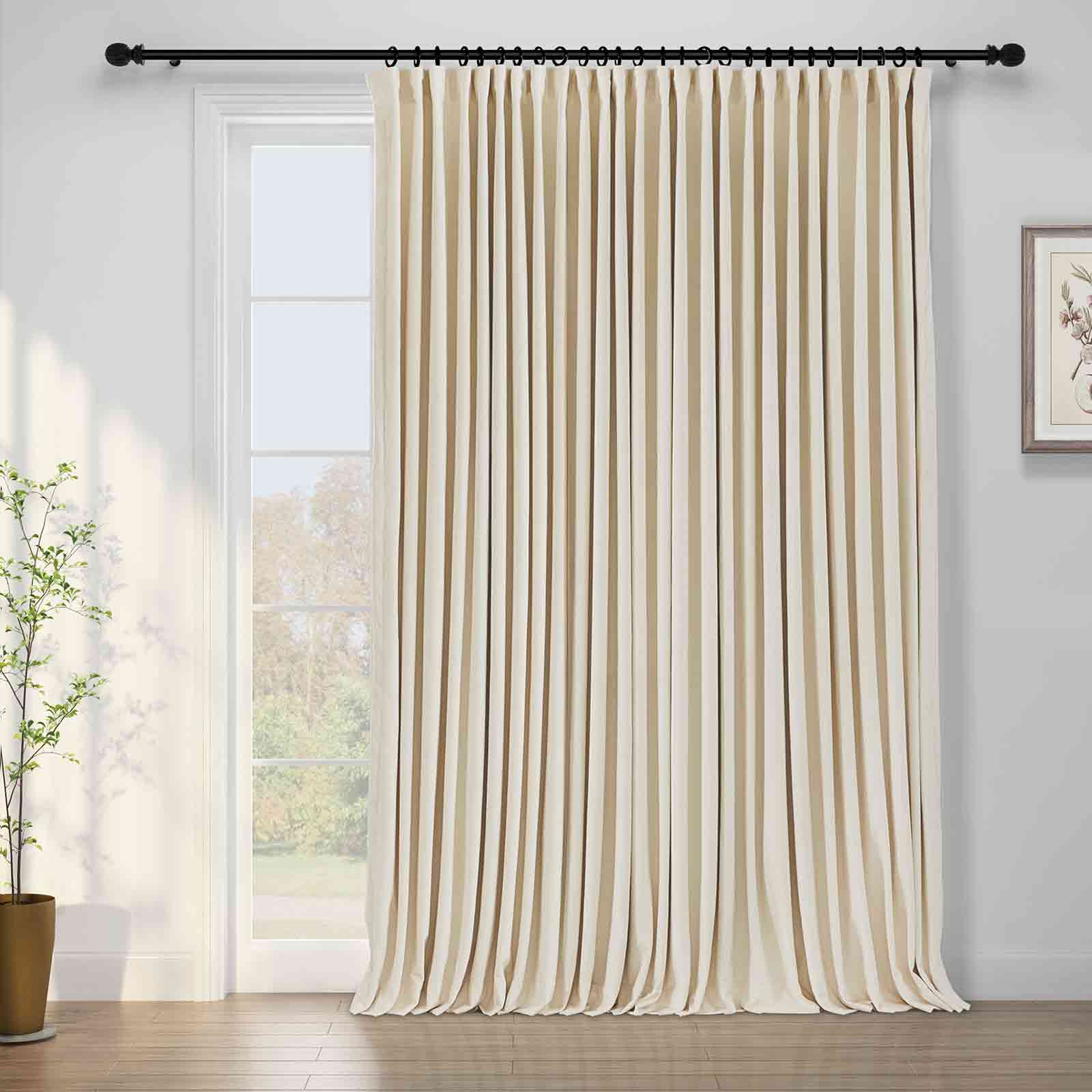 Maillard Velvet Curtains & Drapes Pleated - Image 39