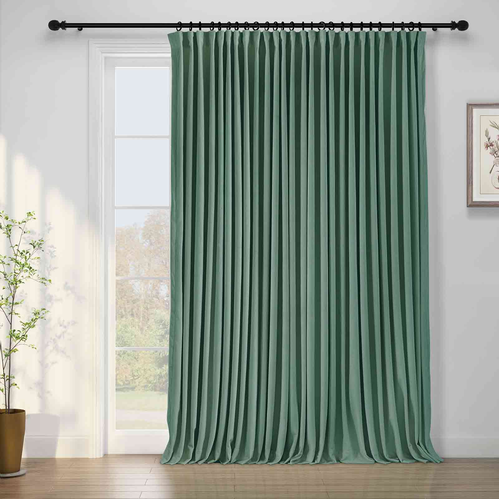 Maillard Velvet Curtains & Drapes Pleated - Image 42
