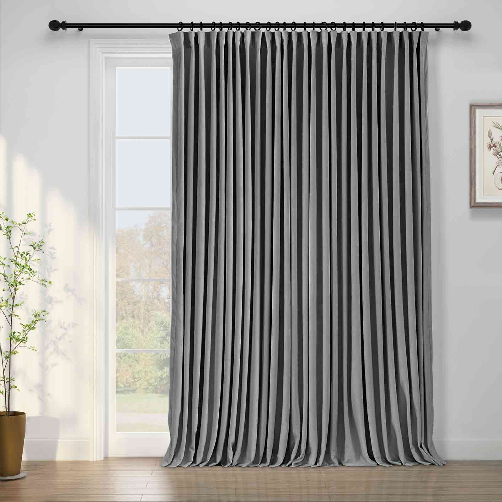 Maillard Velvet Curtains & Drapes Pleated - Image 44