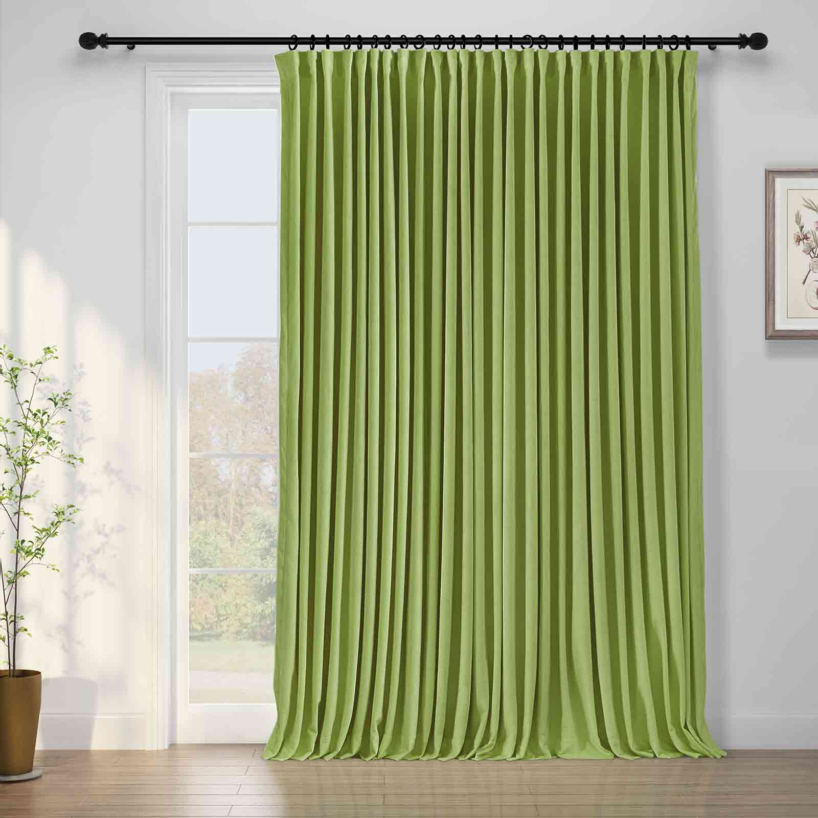 Maillard Velvet Curtains & Drapes Pleated - Image 49