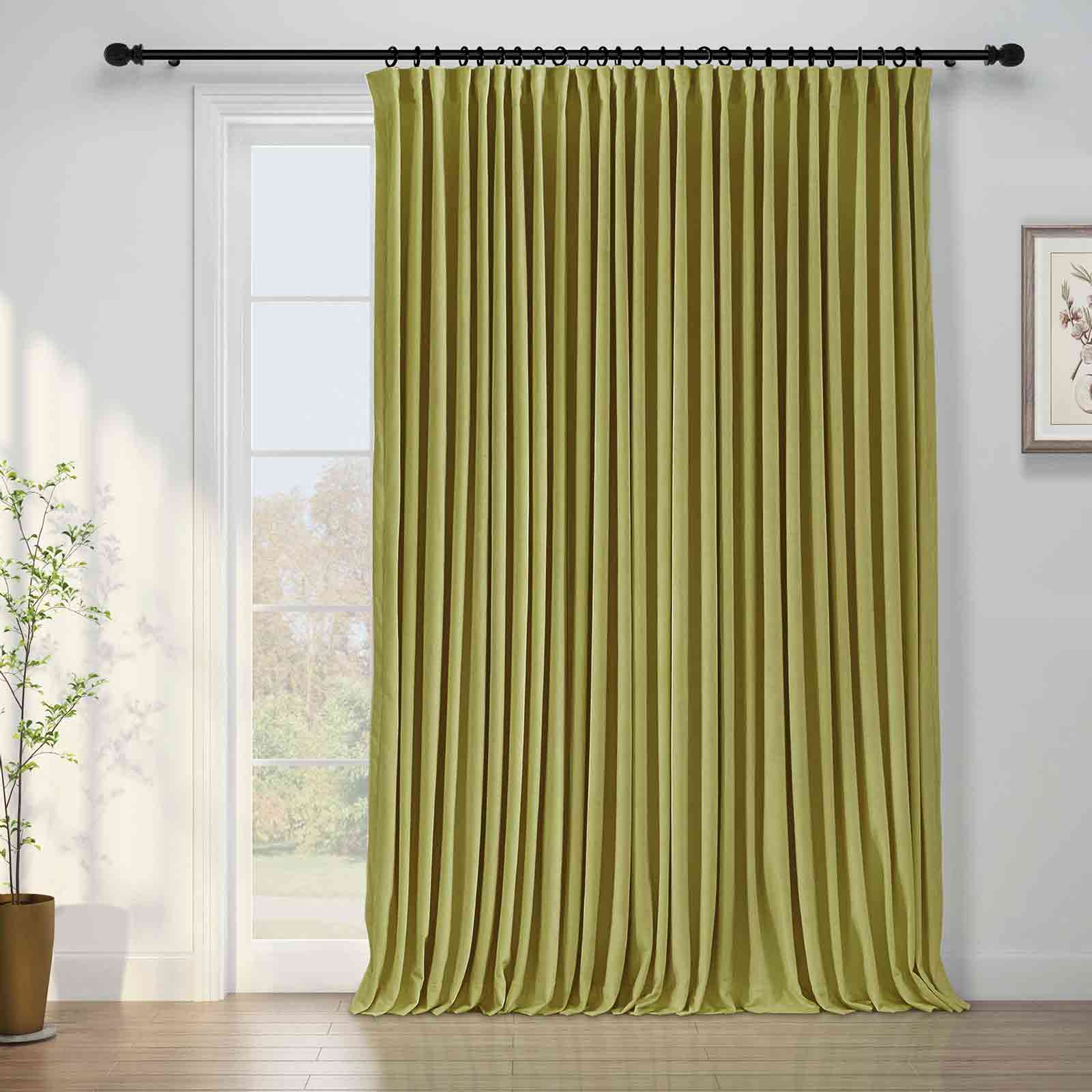 Maillard Velvet Curtains & Drapes Pleated - Image 50