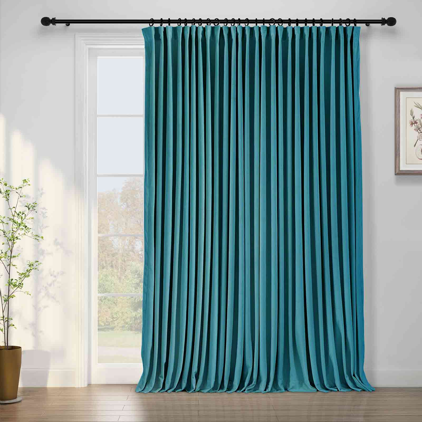 Maillard Velvet Curtains & Drapes Pleated - Image 51