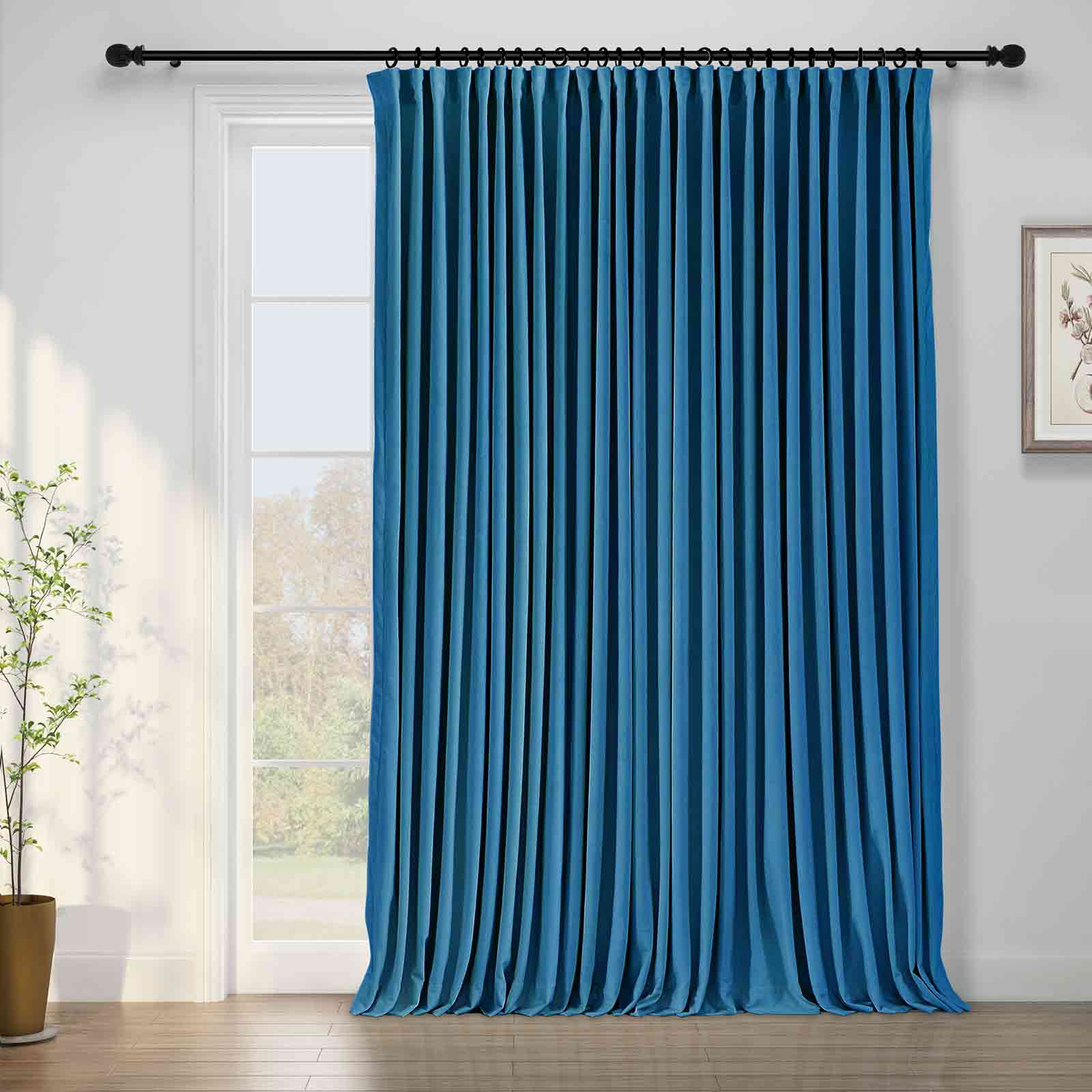 Maillard Velvet Curtains & Drapes Pleated - Image 52