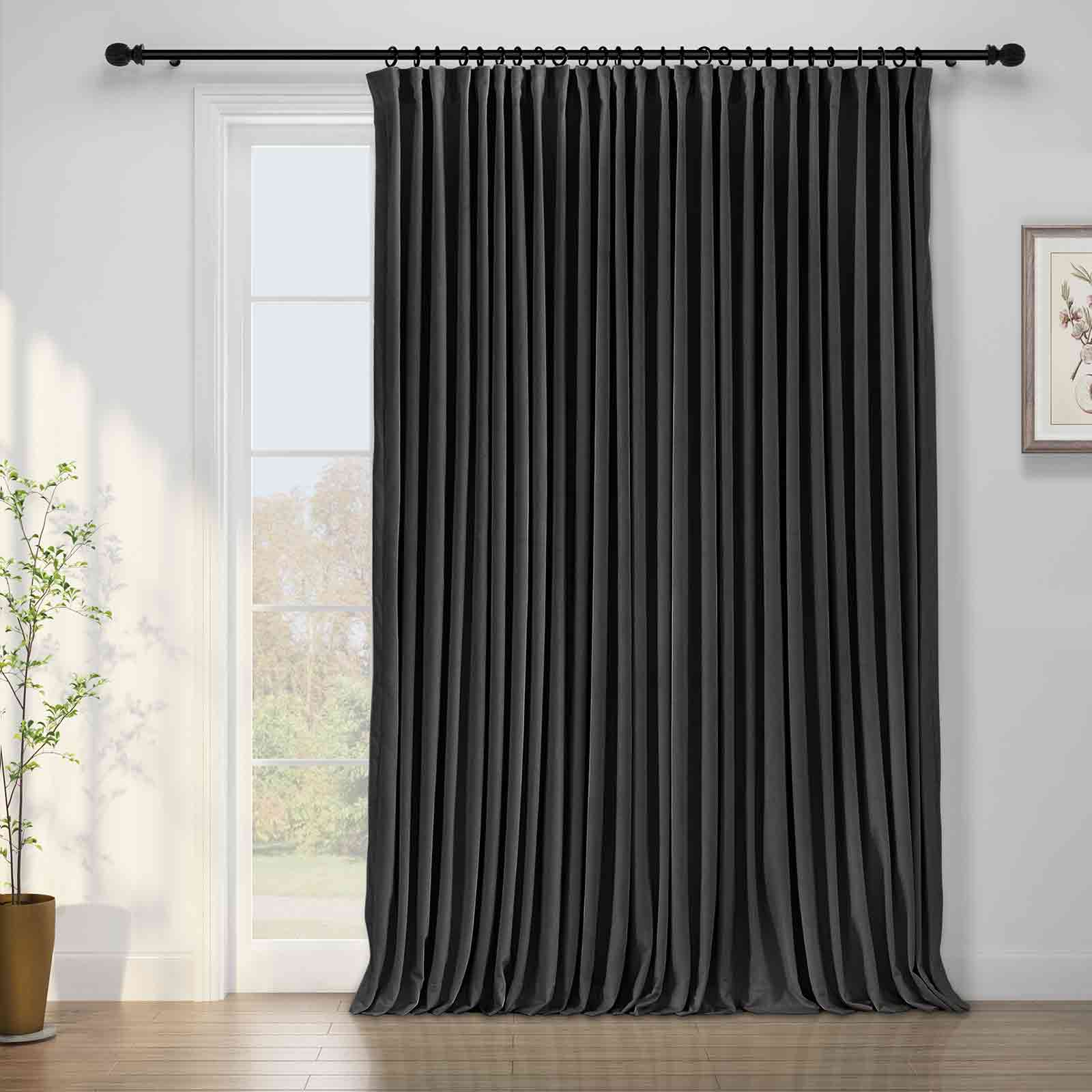 Maillard Velvet Curtains & Drapes Pleated - Image 57