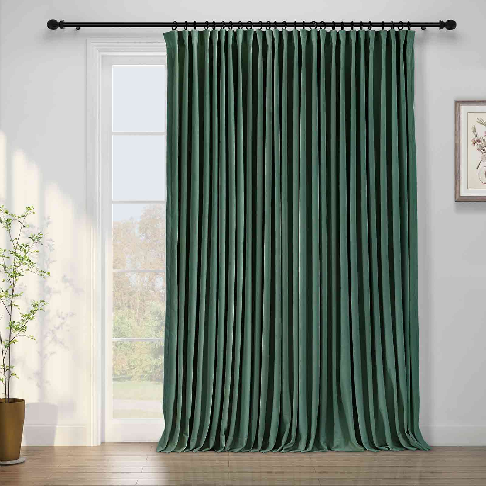 Maillard Velvet Curtains & Drapes Pleated - Image 59