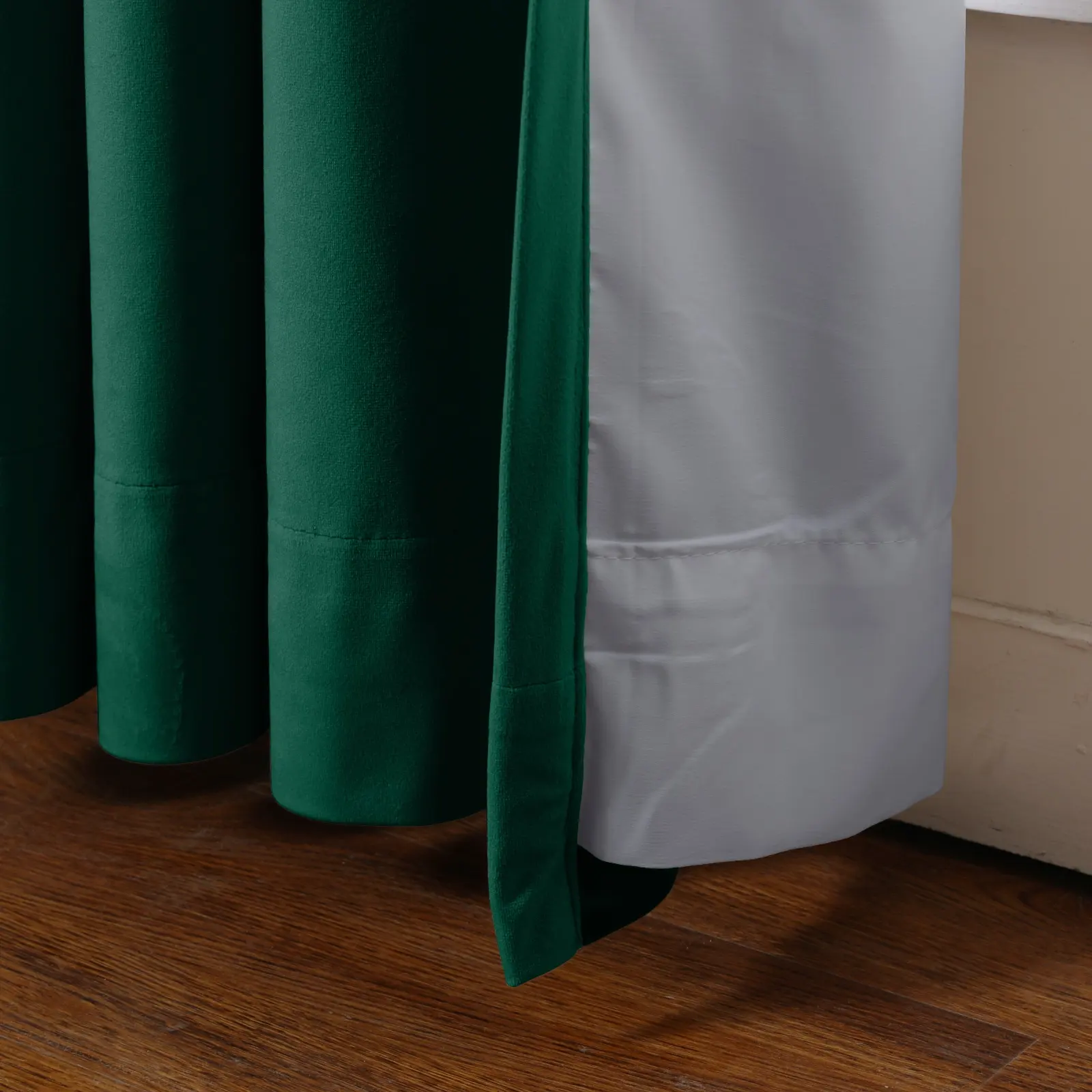 Maillard Velvet Curtains & Drapes Pleated - Image 65