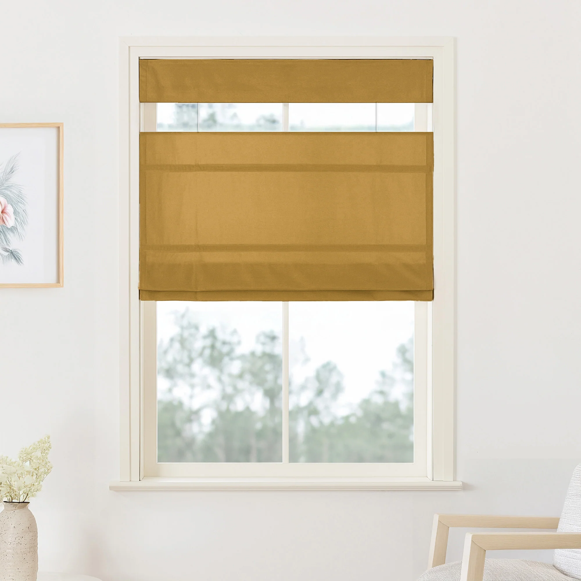 Maillard Velvet Roman Shades & Blinds | Top Down Bottom Up - Image 19