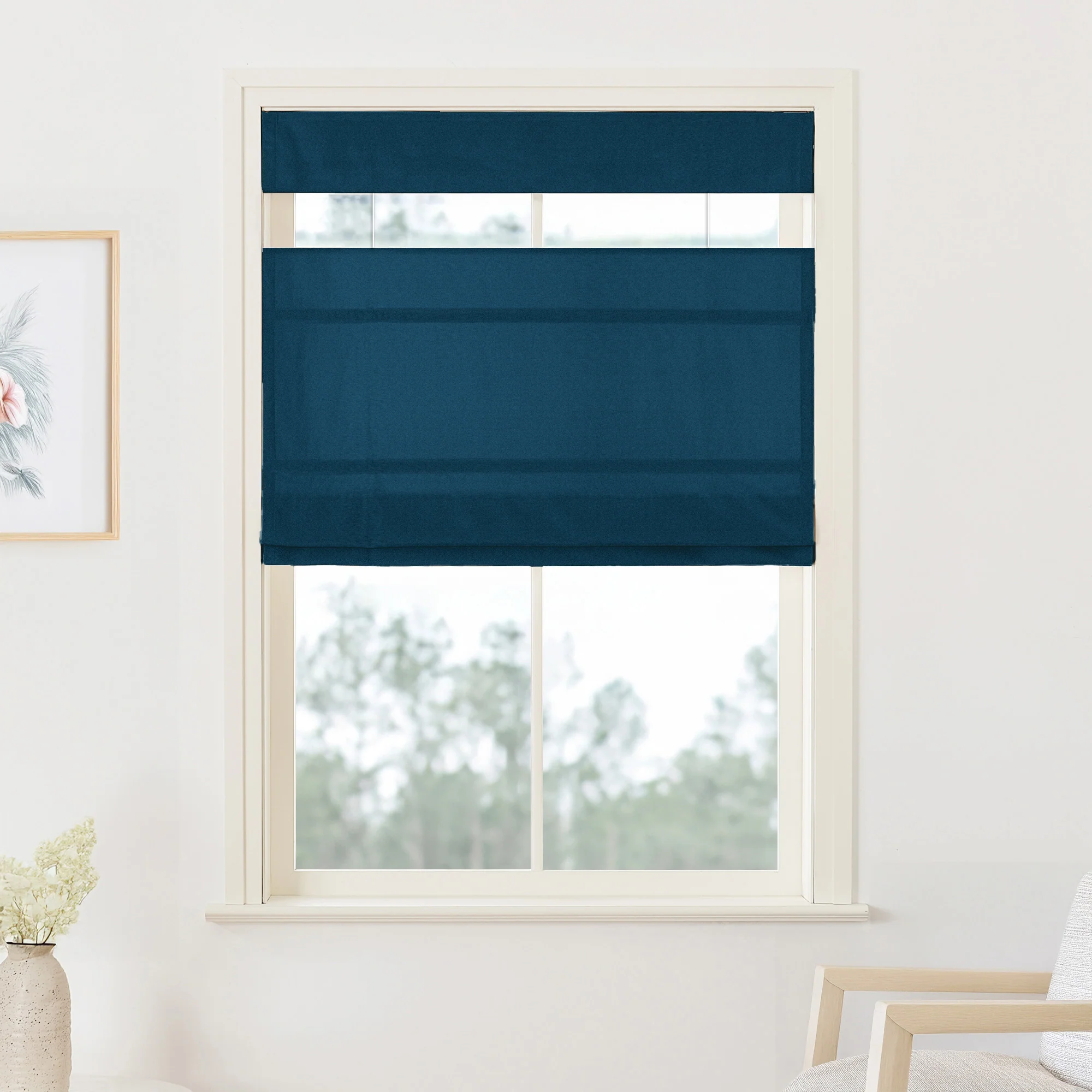 Maillard Velvet Roman Shades & Blinds | Top Down Bottom Up - Image 7