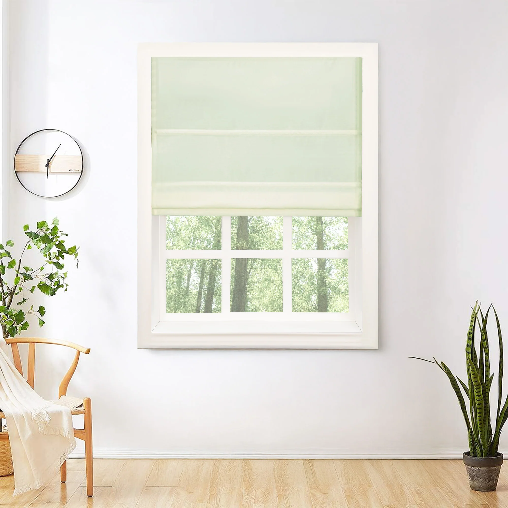 Mona Luxurious Silk Roman Shades & Blinds - Image 10