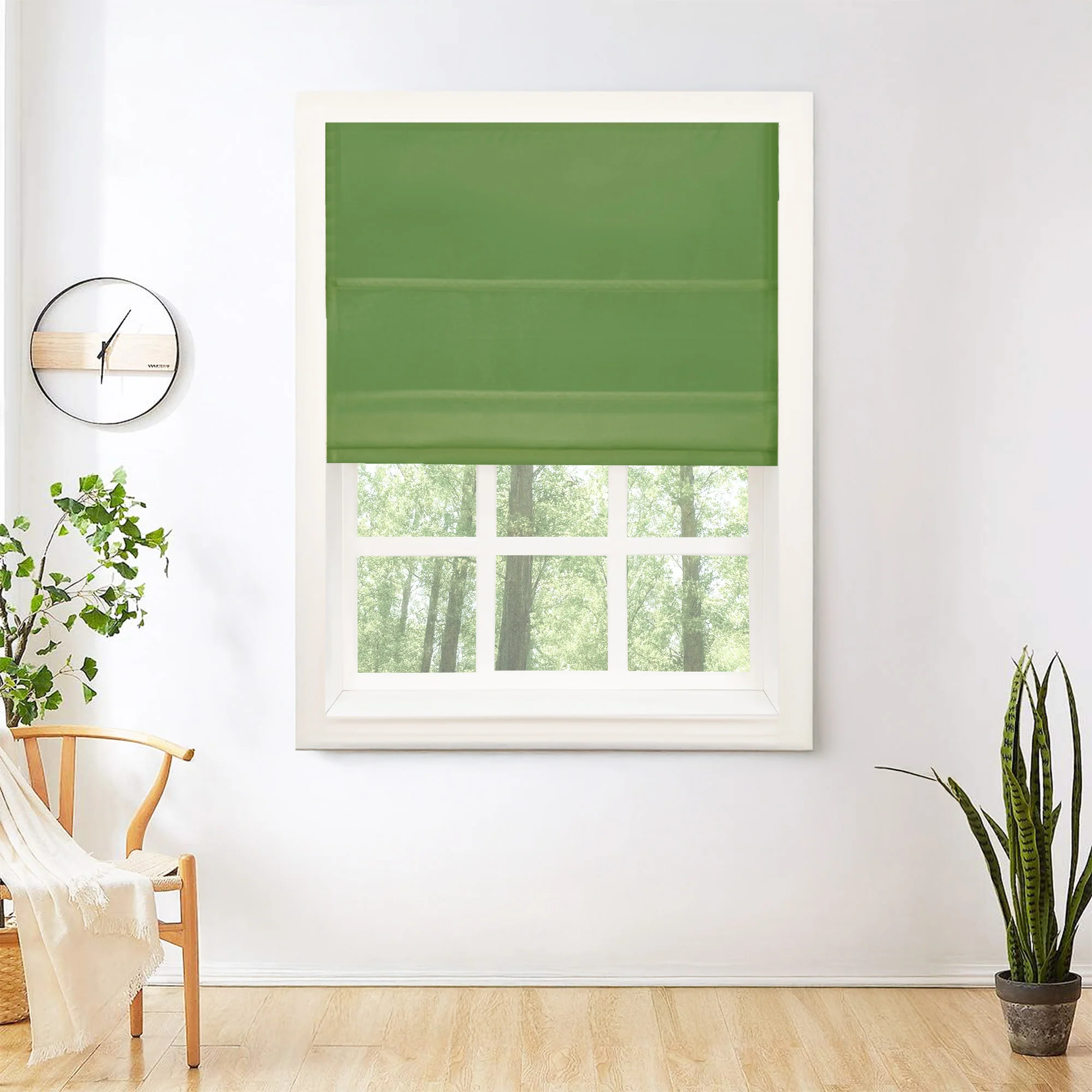 Mona Luxurious Silk Roman Shades & Blinds - Image 6