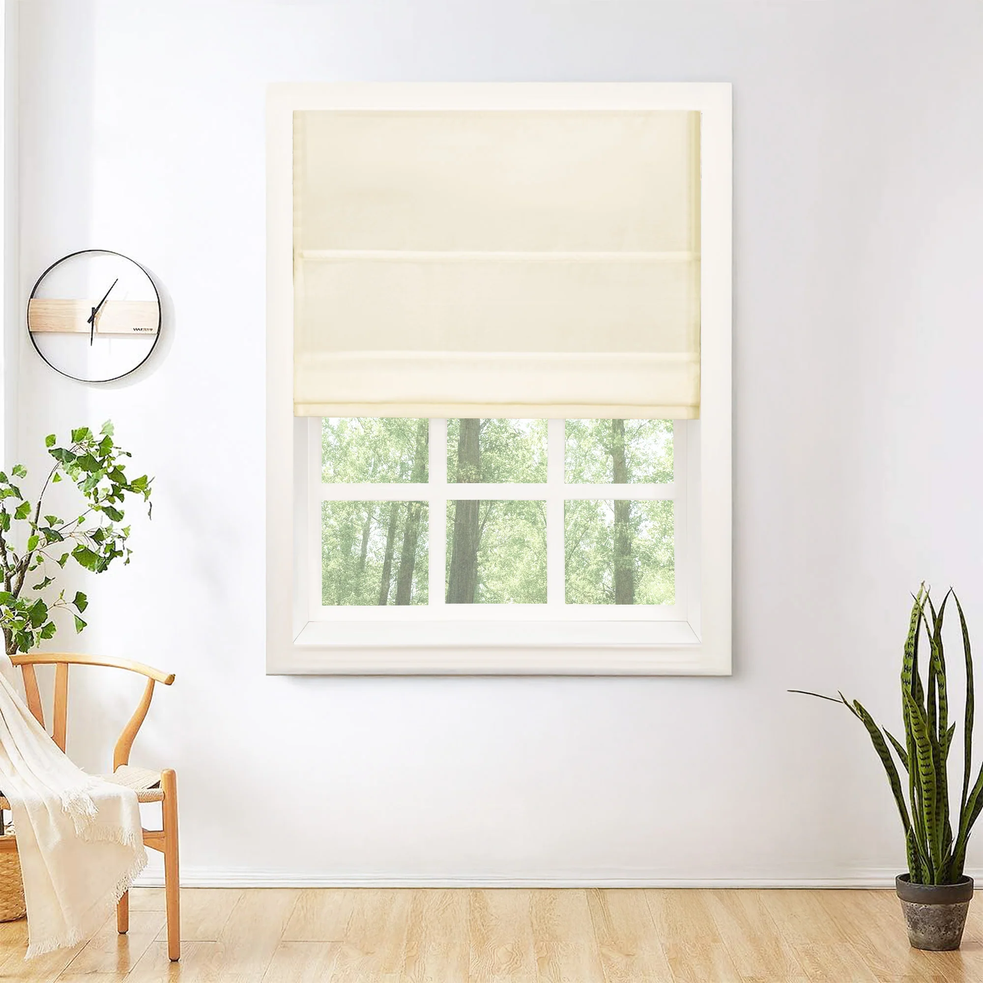 Mona Luxurious Silk Roman Shades & Blinds - Image 8