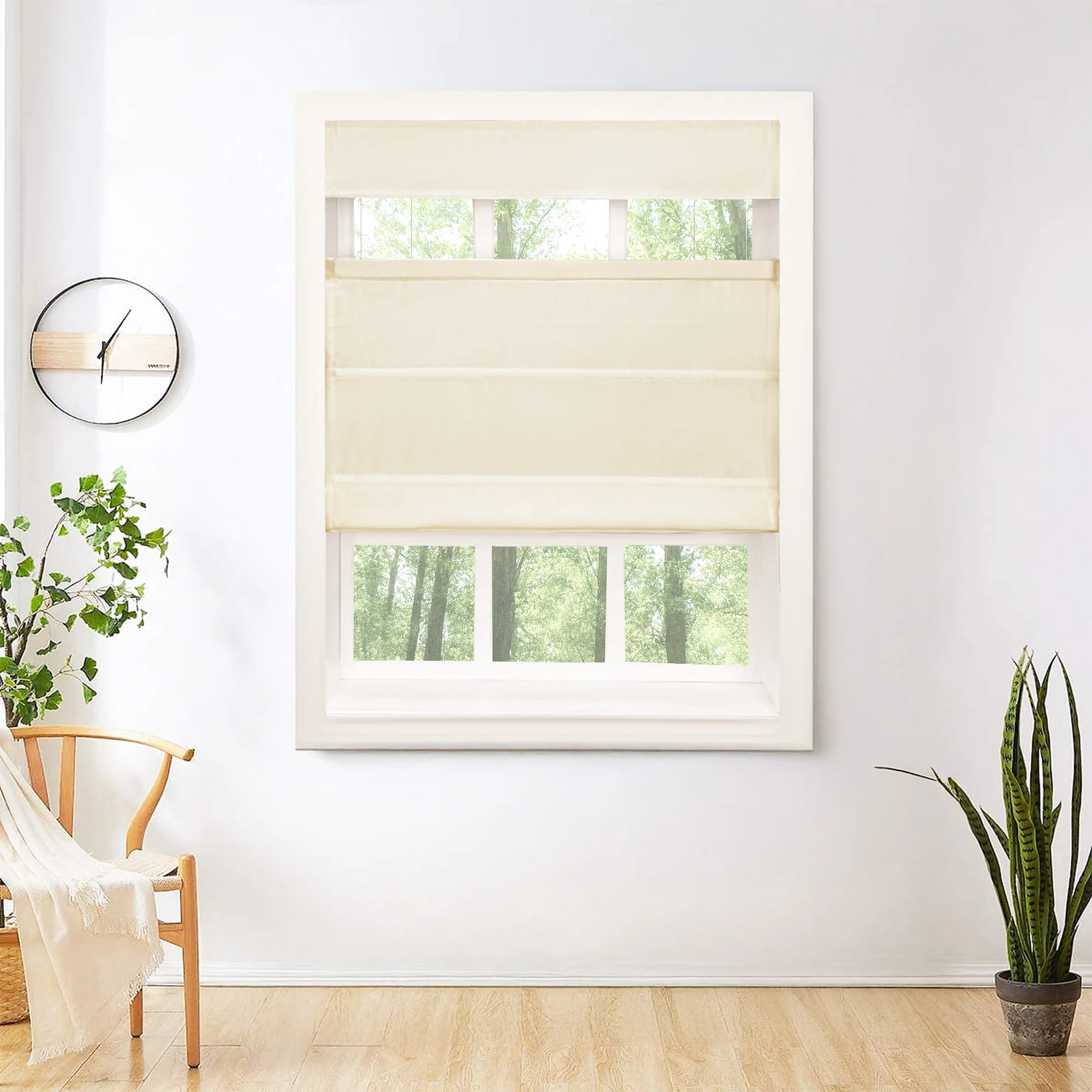 Mona Luxurious Silk Roman Shades & Blinds | Top Down Bottom Up - Image 10