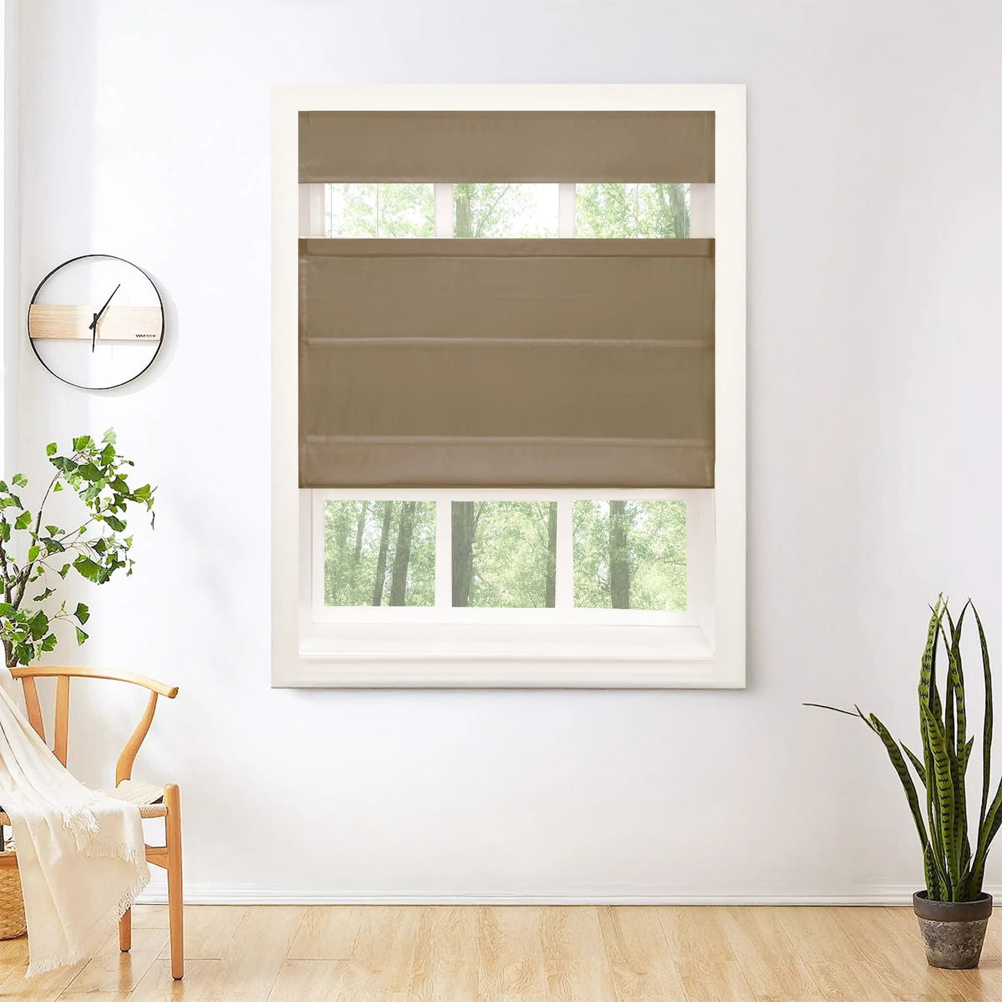 Mona Luxurious Silk Roman Shades & Blinds | Top Down Bottom Up - Image 14