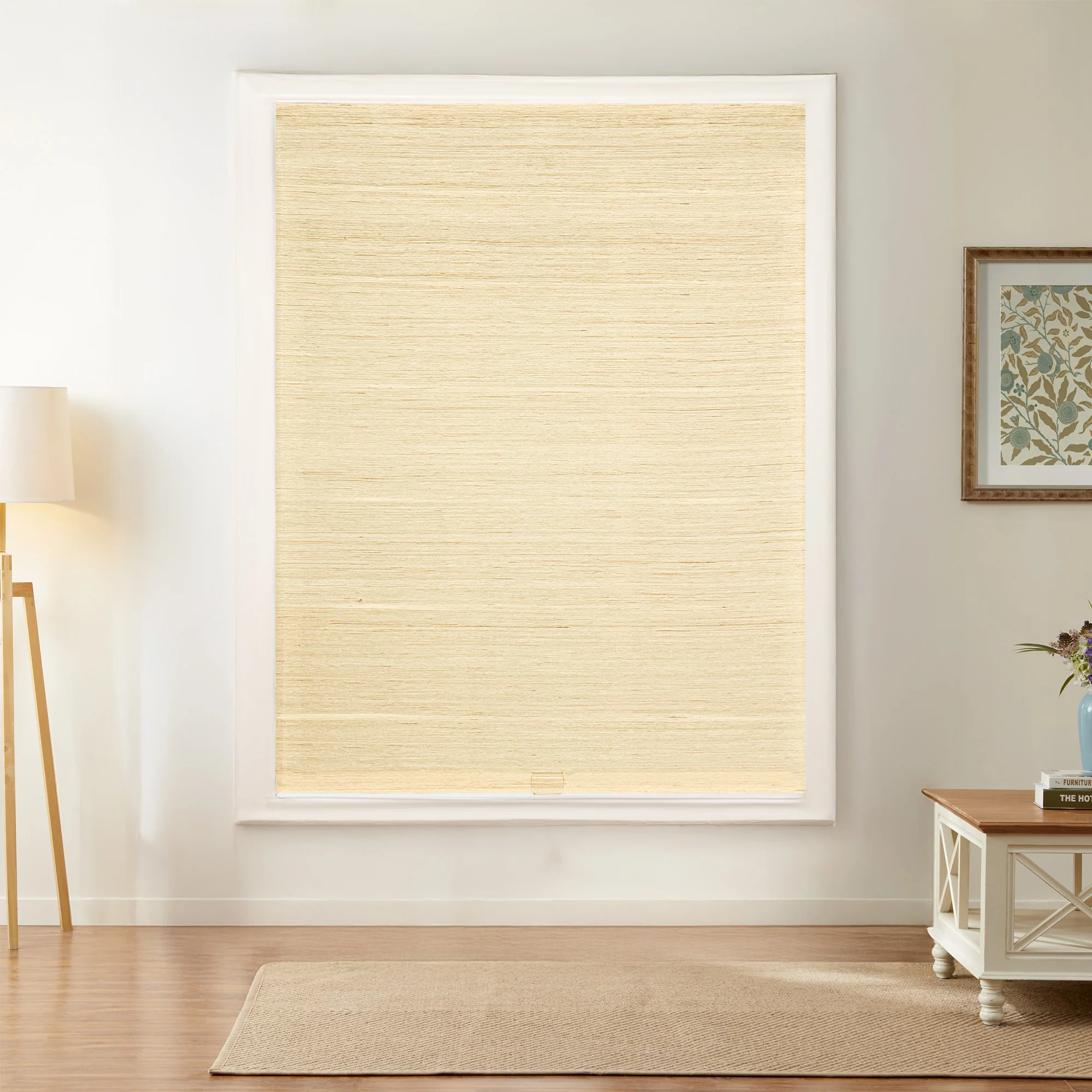 Natural Jute & Hemp Blinds & Shades | Oatmeal Yellow - Image 4
