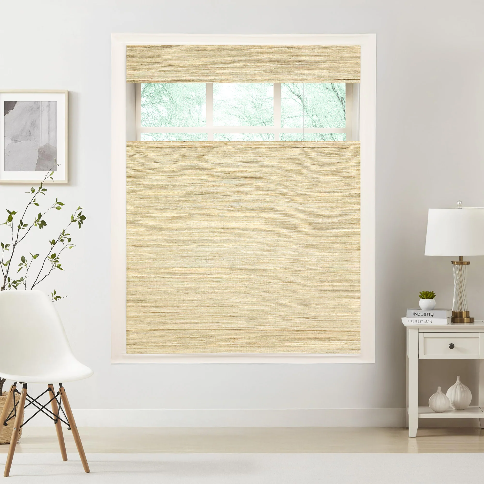Natural Jute & Hemp Blinds & Shades Top Down Bottom Up | Ginkgo - Image 5