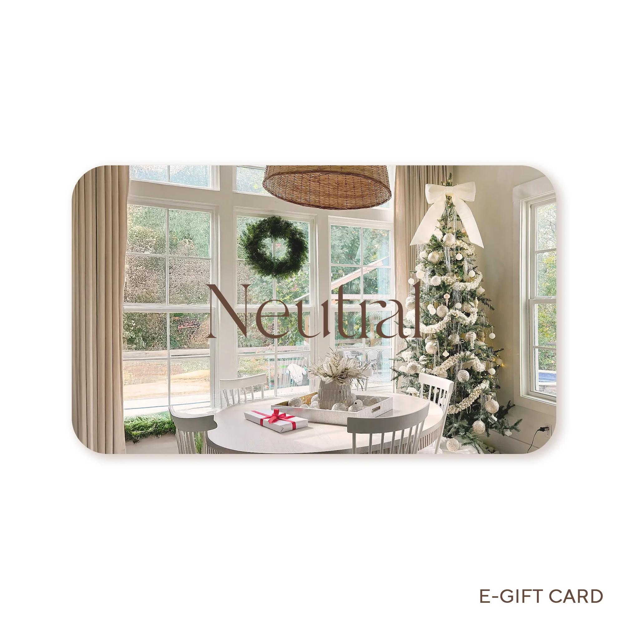 Neutral Gift Card