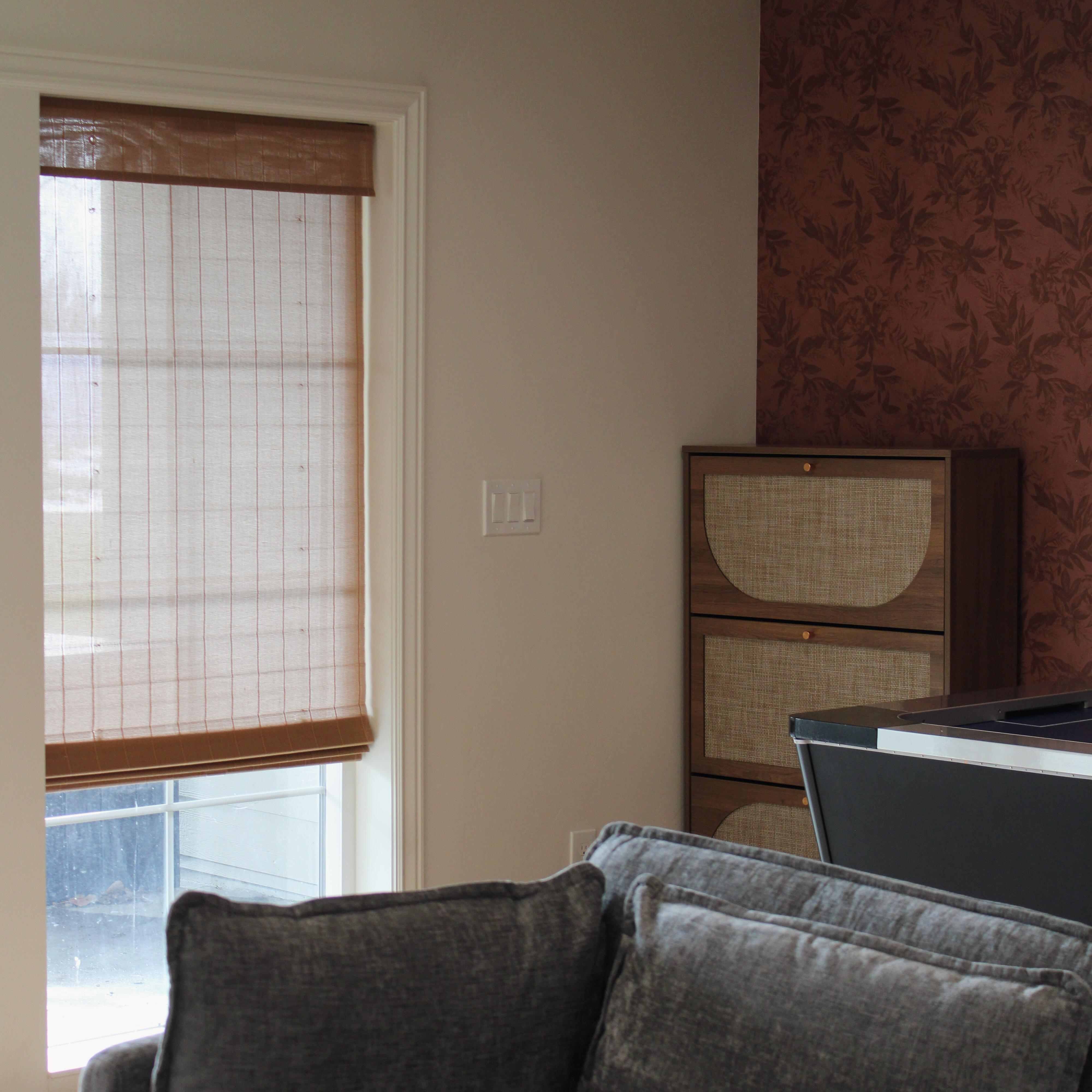 Nomi Woven Bamboo Blinds & Shades | Light Brown - Image 4