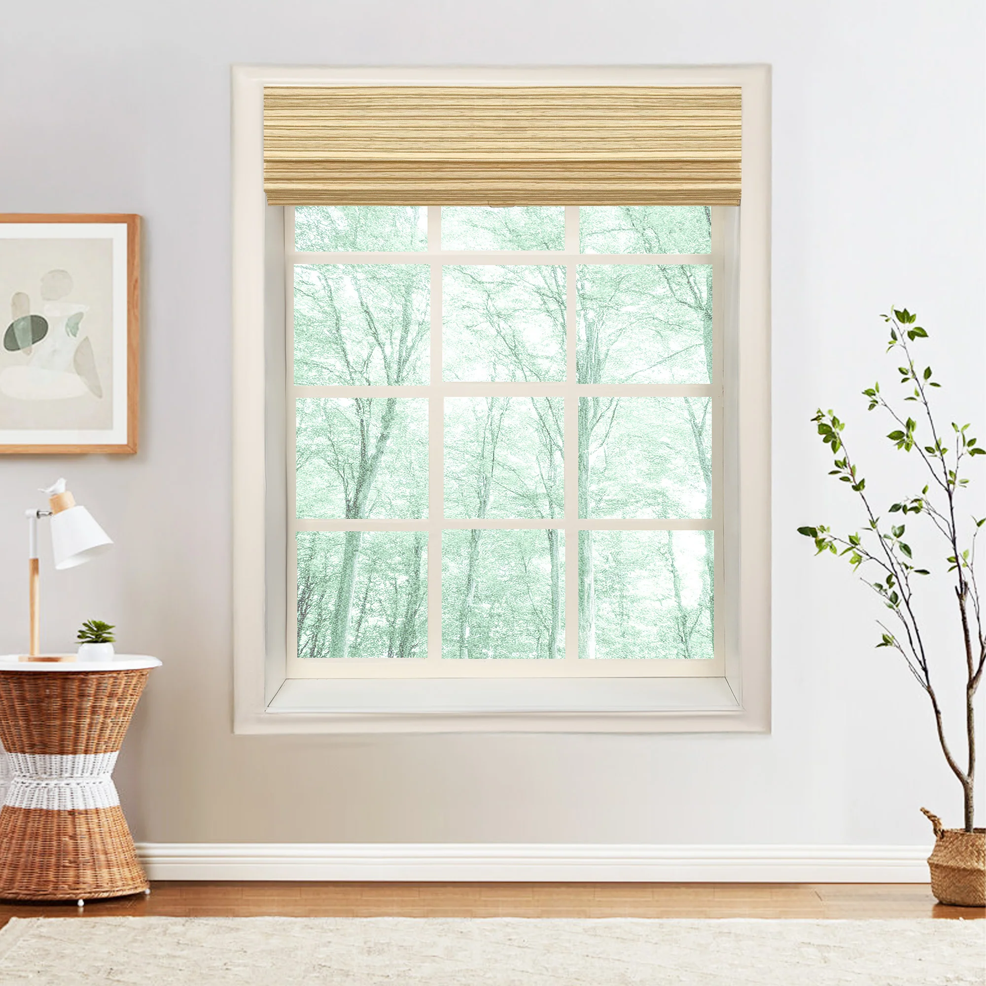 Nomi Woven Bamboo Blinds & Shades | Butter - Image 6