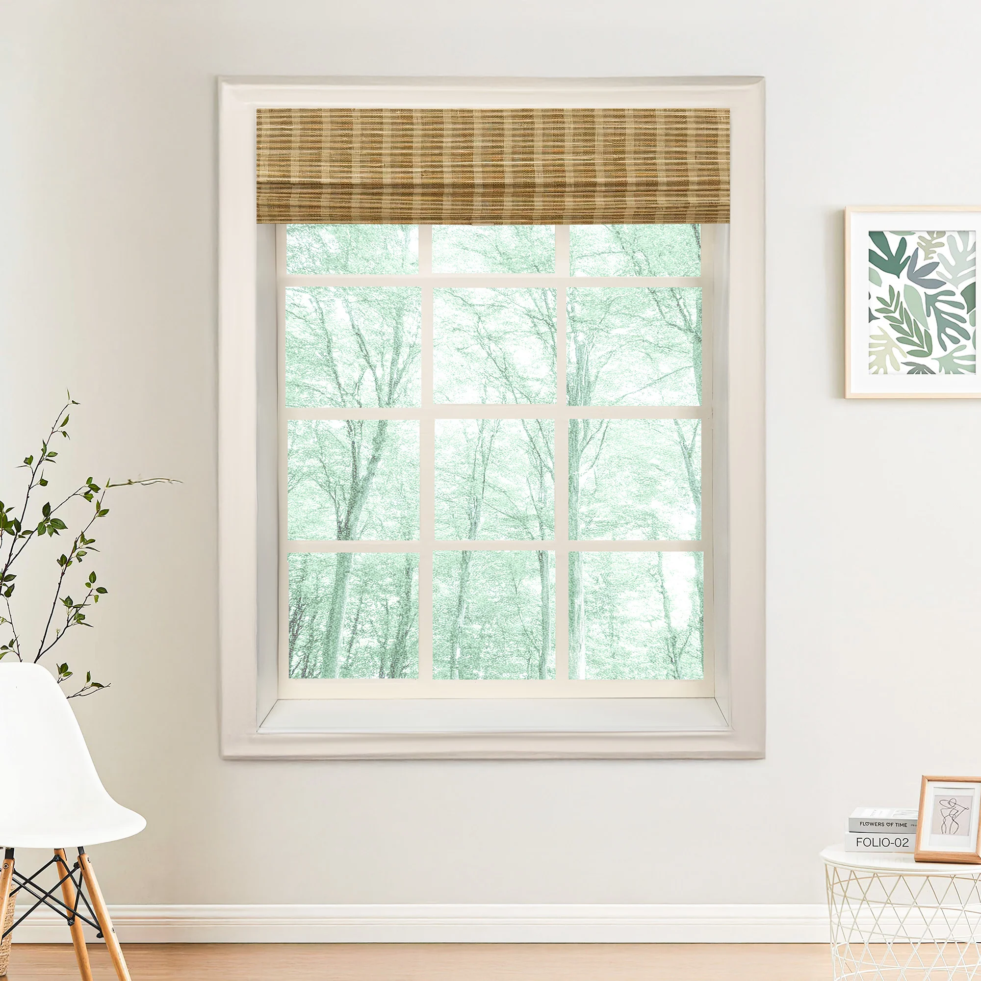 Nomi Woven Bamboo Blinds & Shades | Tree Bark - Image 6