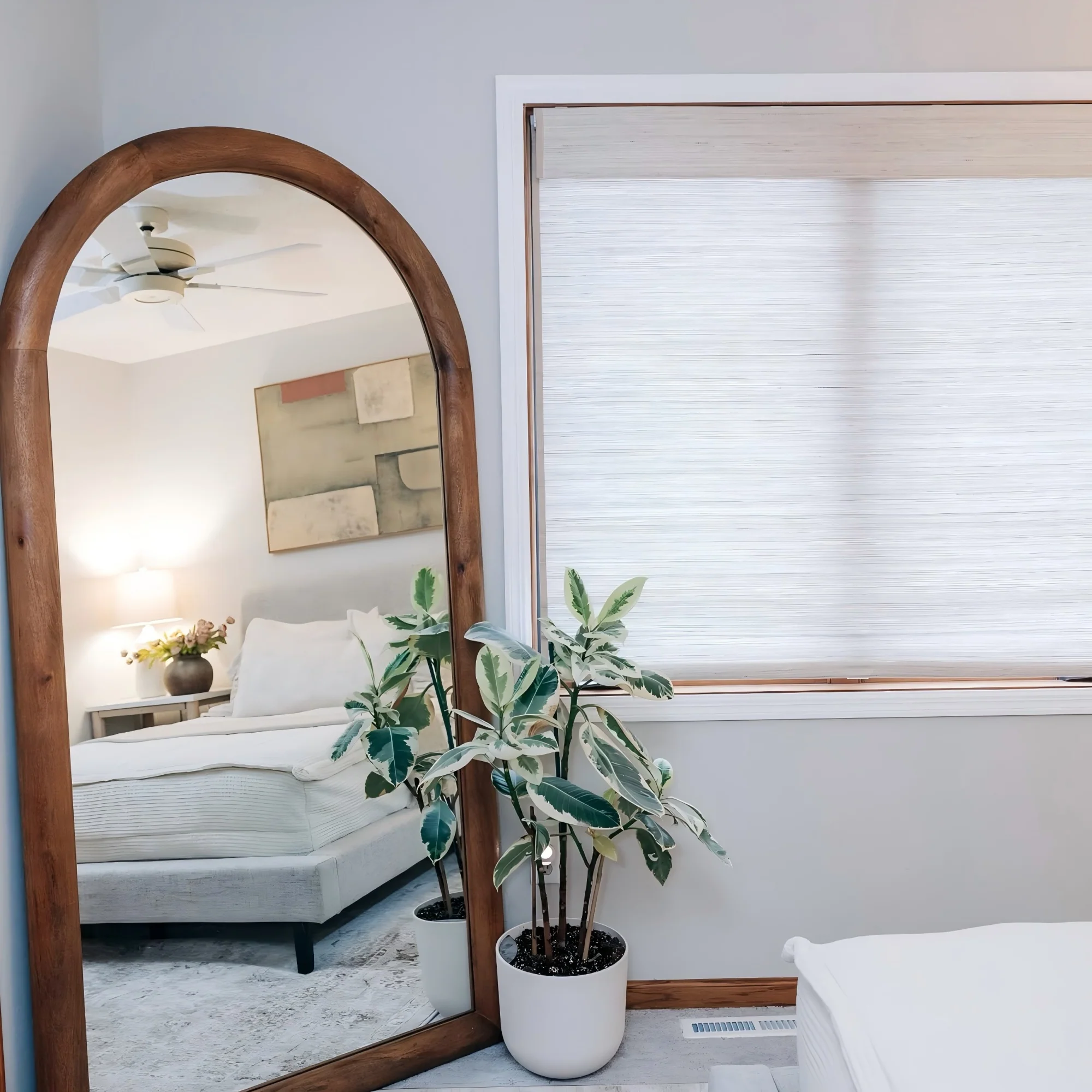 Ramie Woven Bamboo Blinds & Shades | Ivory - Image 3