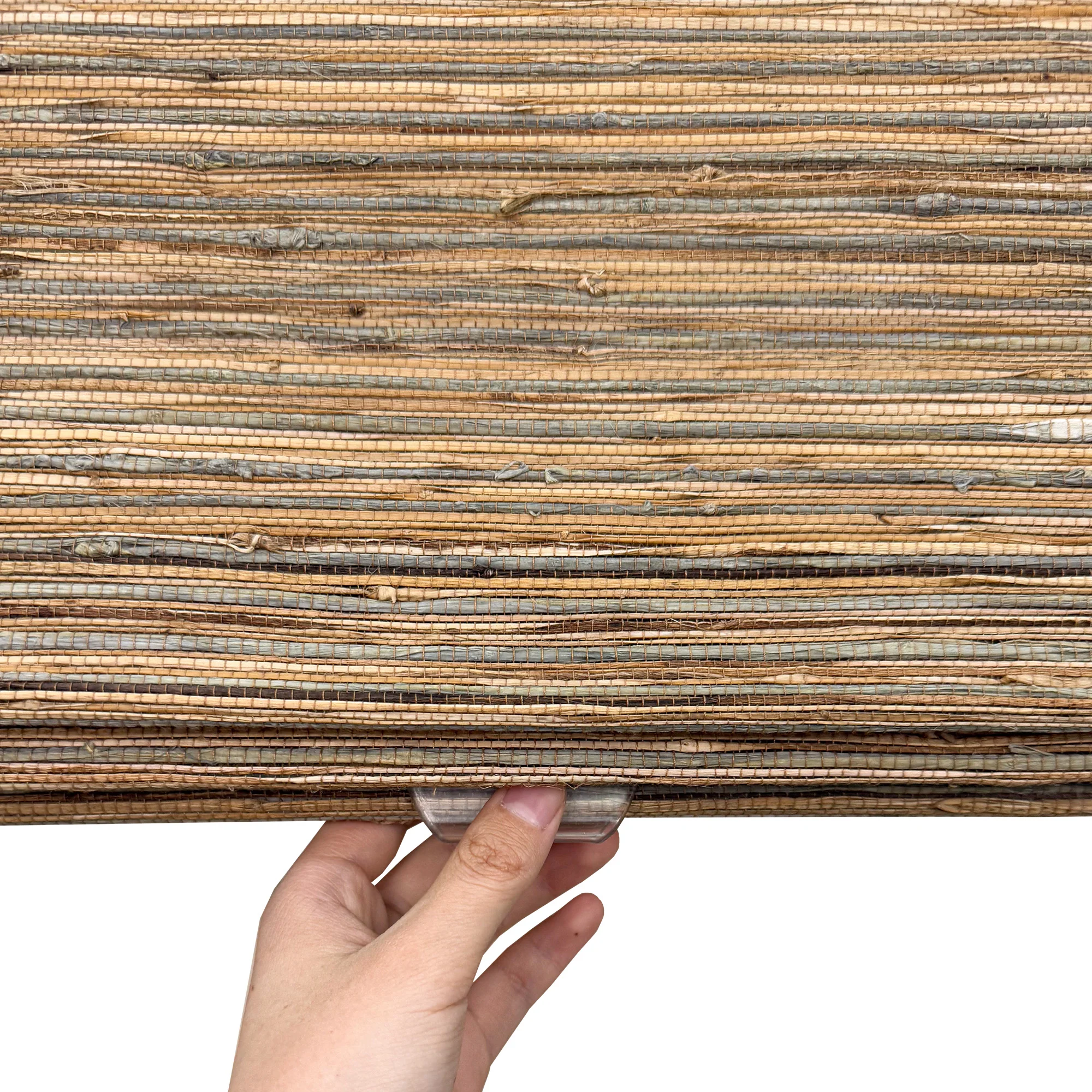 Ramie Woven Bamboo Blinds & Shades Top Down Bottom Up | Honeynut - Image 9