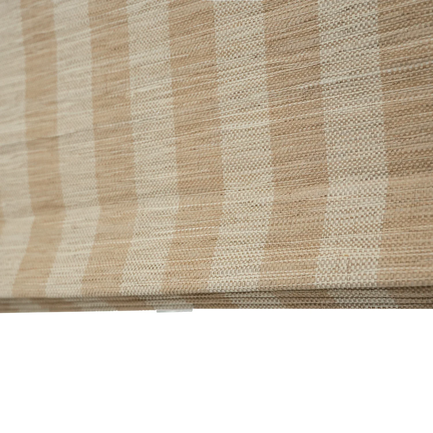 Reed Stripe Bamboo Blinds & Shades - Wooden Headrail - Image 14