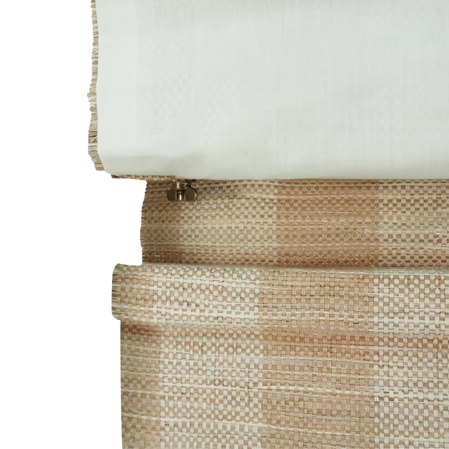 Reed Stripe Bamboo Blinds & Shades | Top Down Bottom Up - Wooden Headrail - Image 17