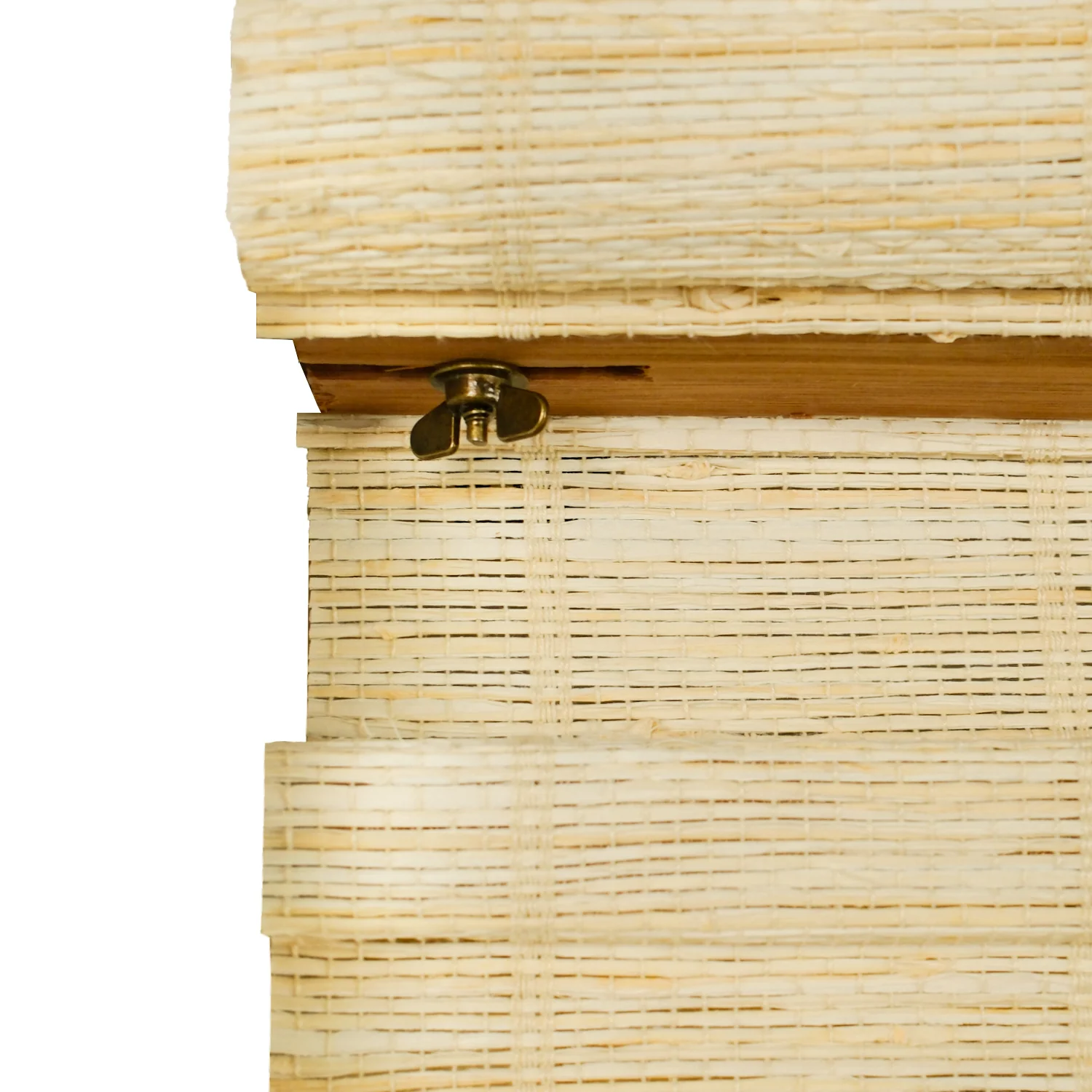 Reed Stripe Bamboo Blinds & Shades | Top Down Bottom Up - Wooden Headrail - Image 30