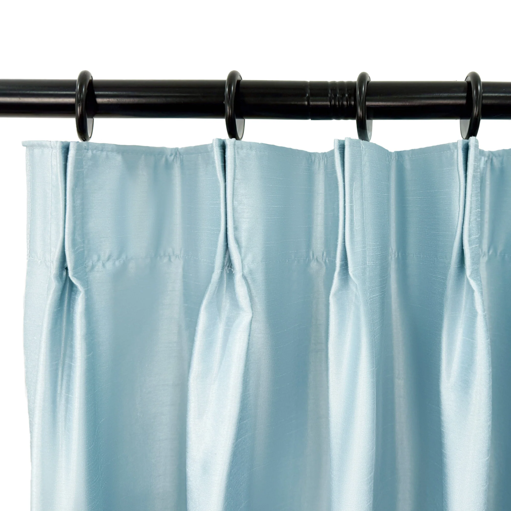 Rina Premium Silk Curtains & Drapes Pleated - Image 3