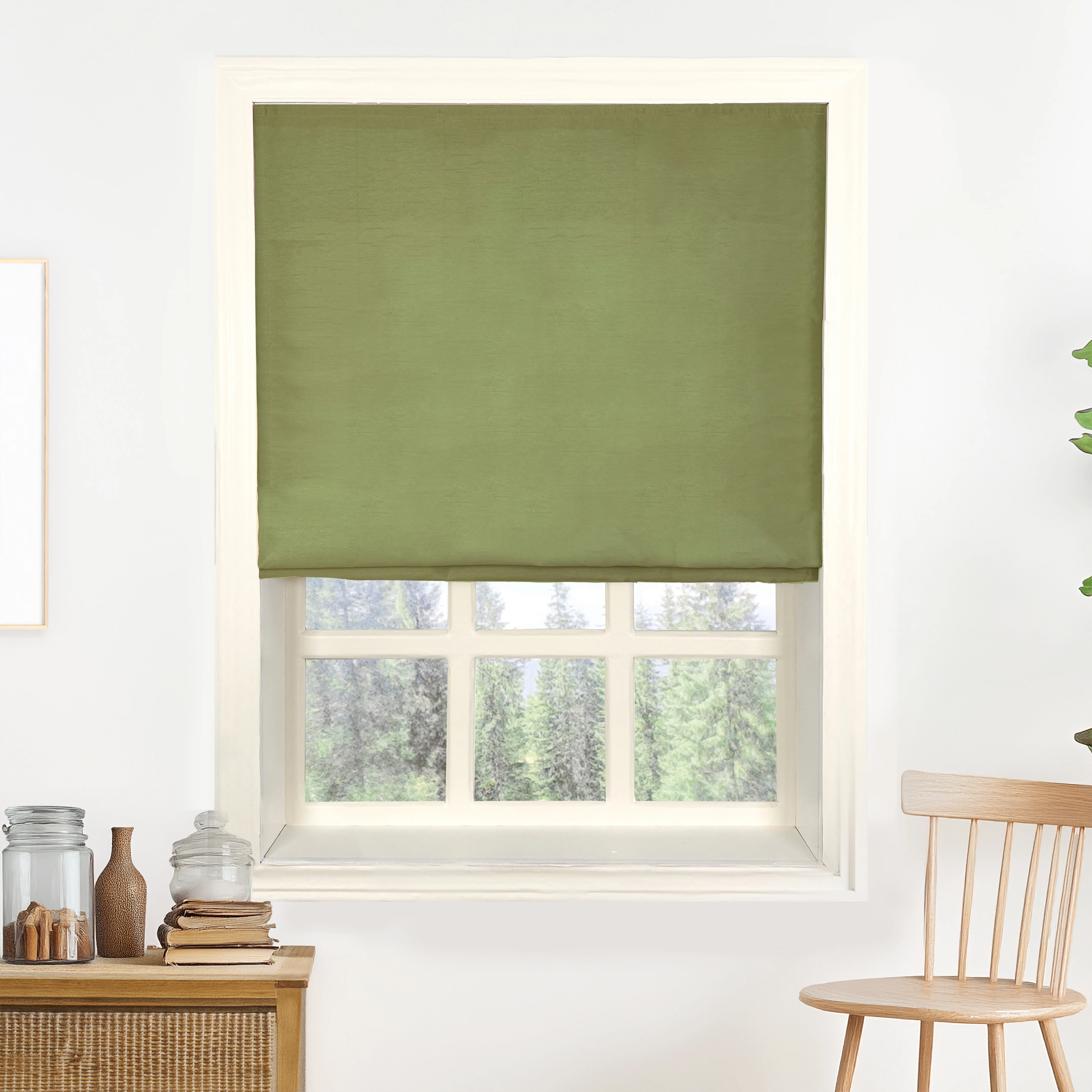 Rina Premium Silk Roman Shades & Blinds - Image 10