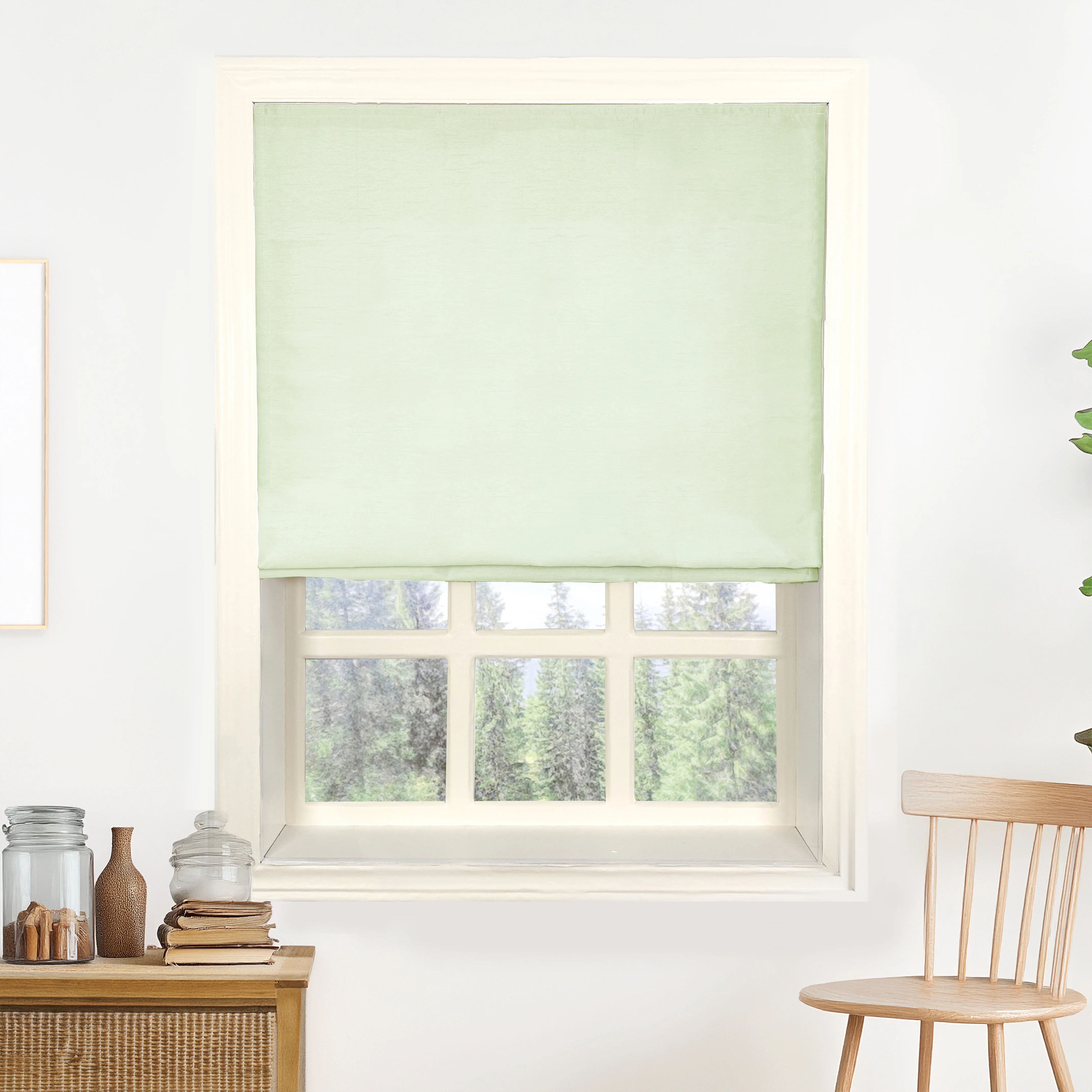 Rina Premium Silk Roman Shades & Blinds - Image 12
