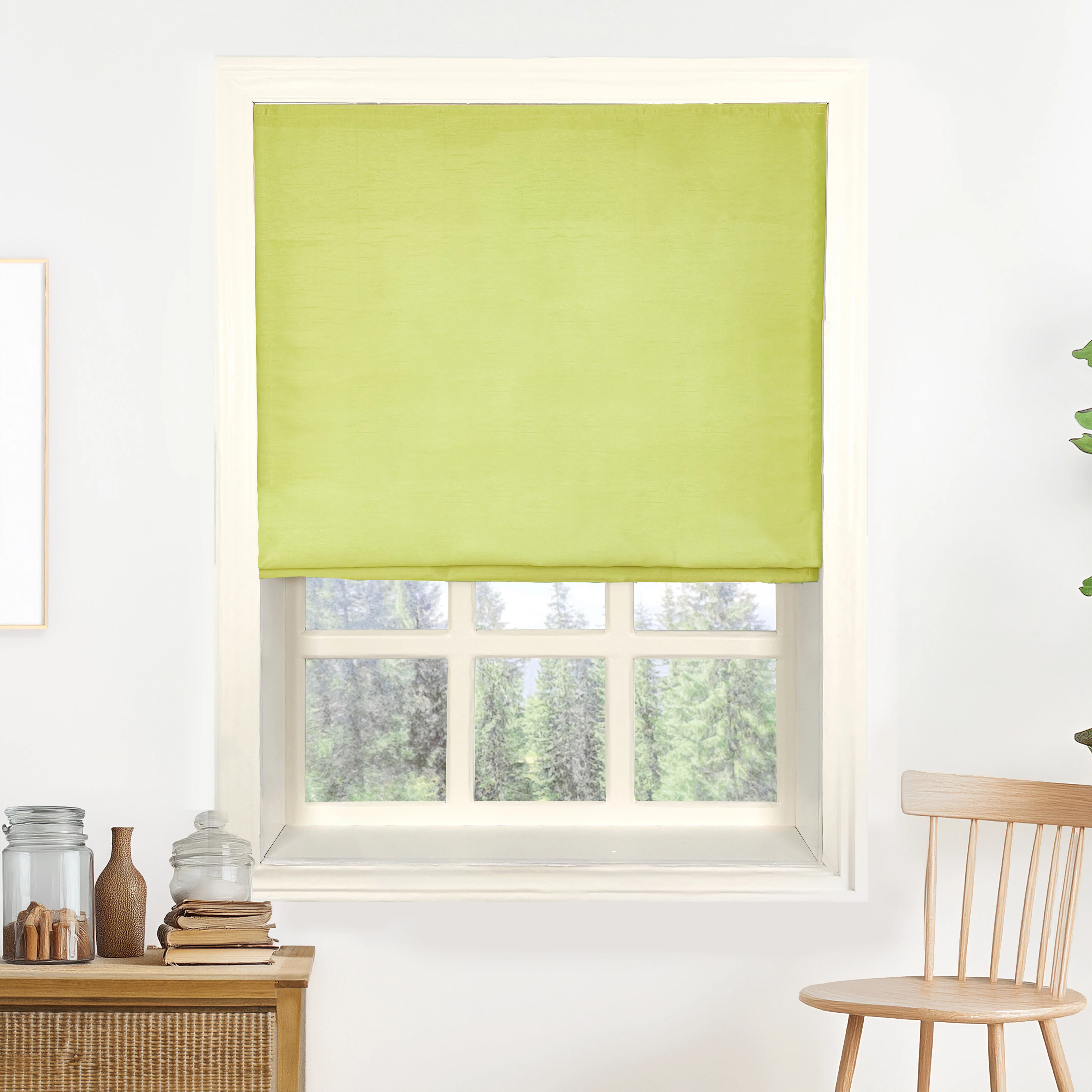 Rina Premium Silk Roman Shades & Blinds - Image 13