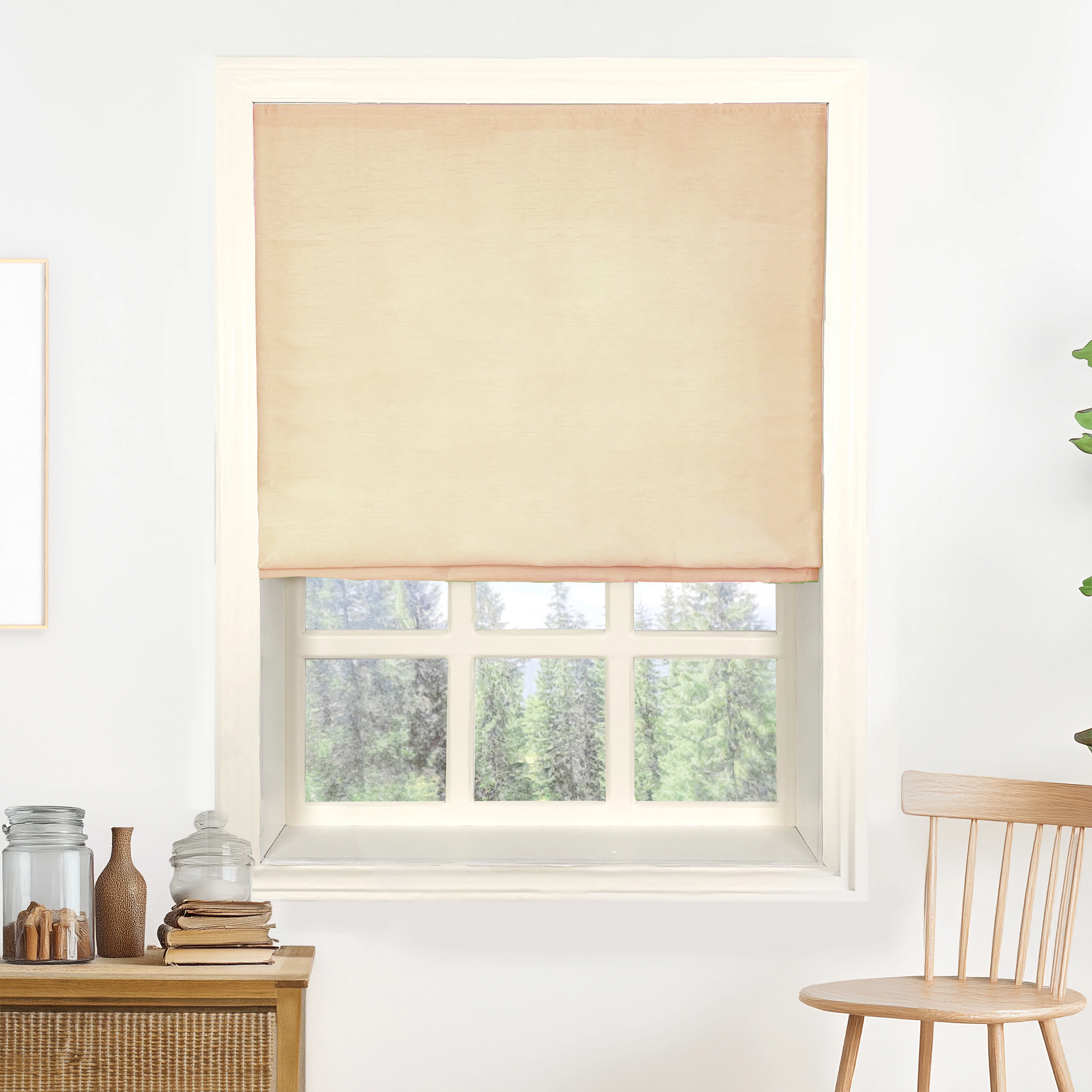 Rina Premium Silk Roman Shades & Blinds - Image 14