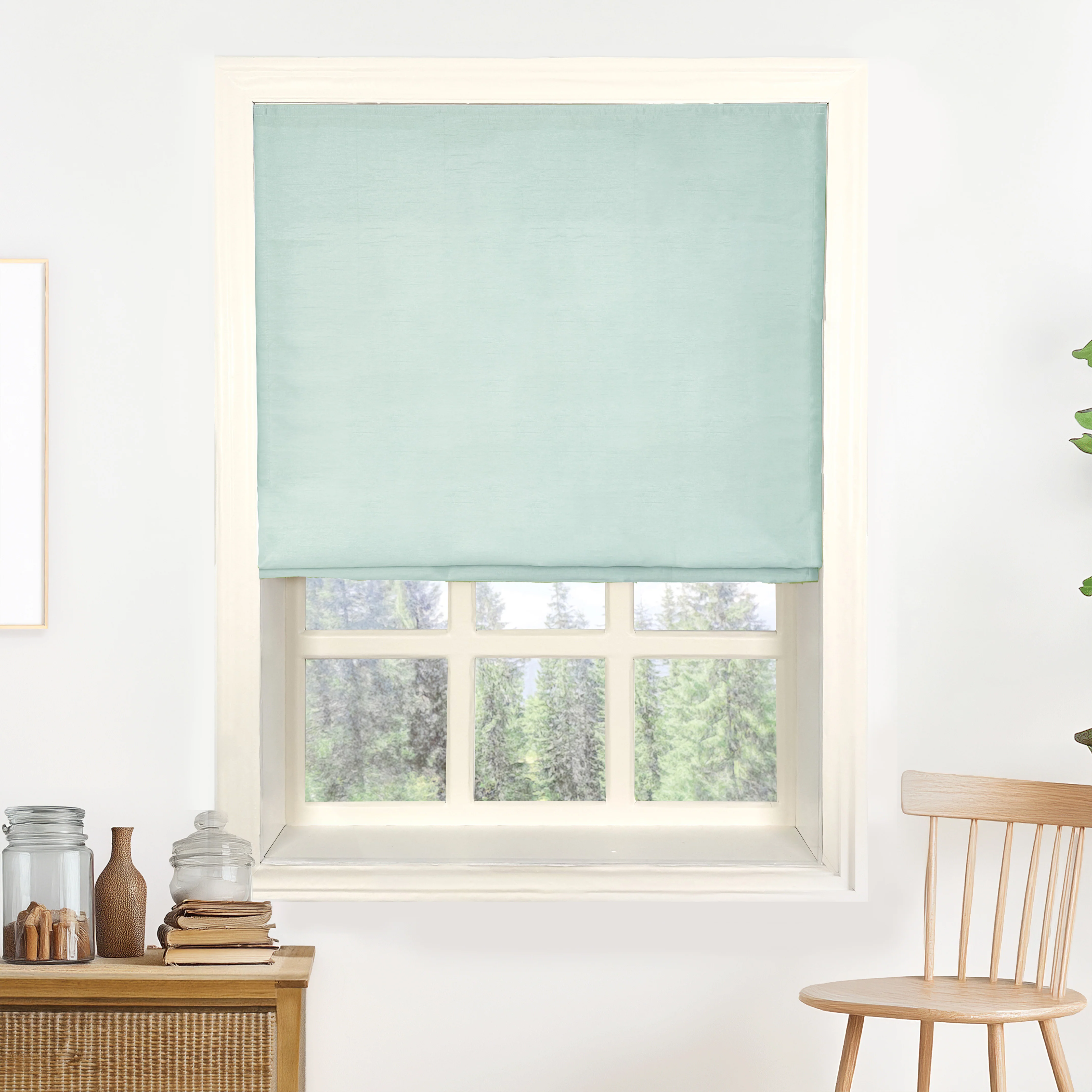 Rina Premium Silk Roman Shades & Blinds - Image 18