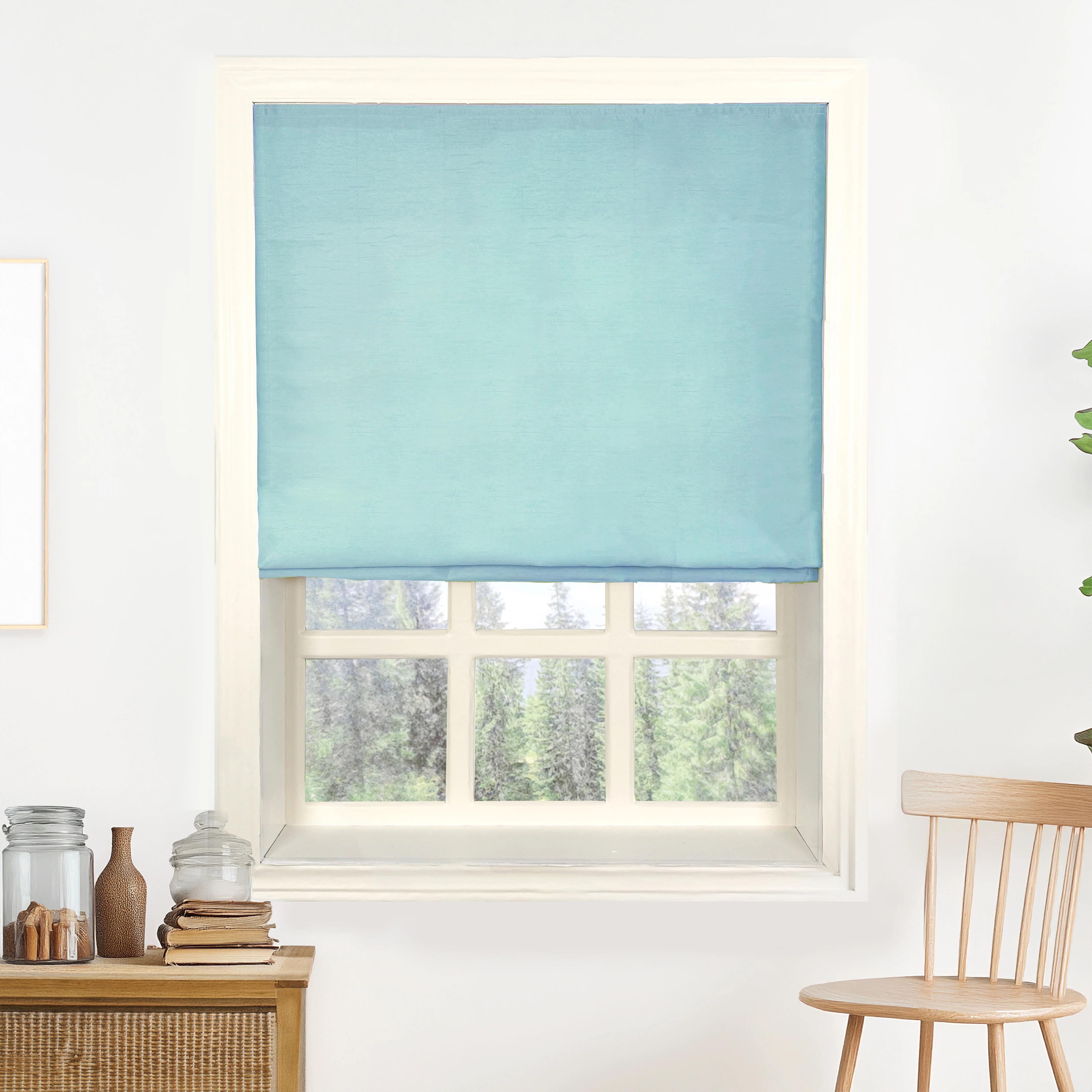 Rina Premium Silk Roman Shades & Blinds - Image 19