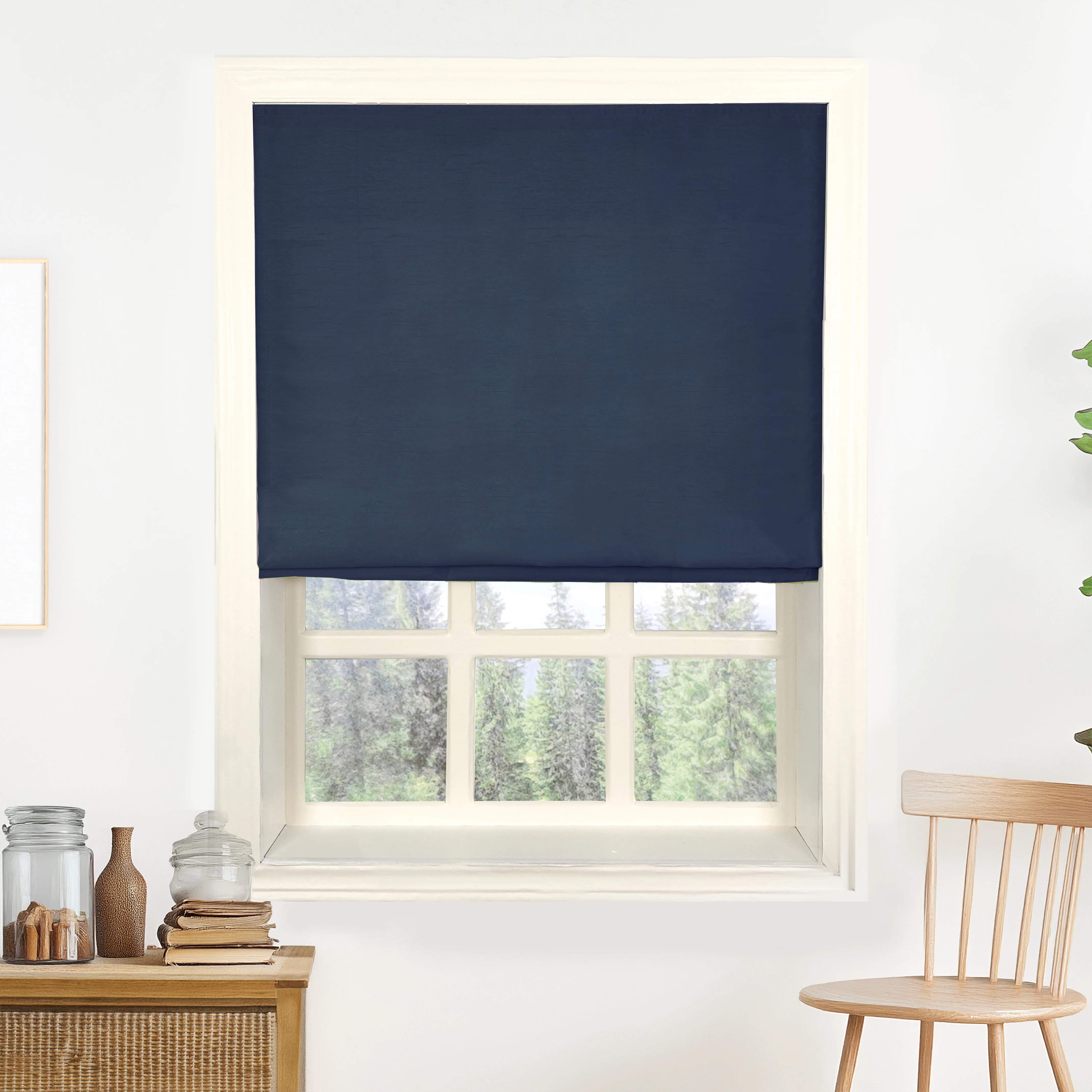 Rina Premium Silk Roman Shades & Blinds - Image 21