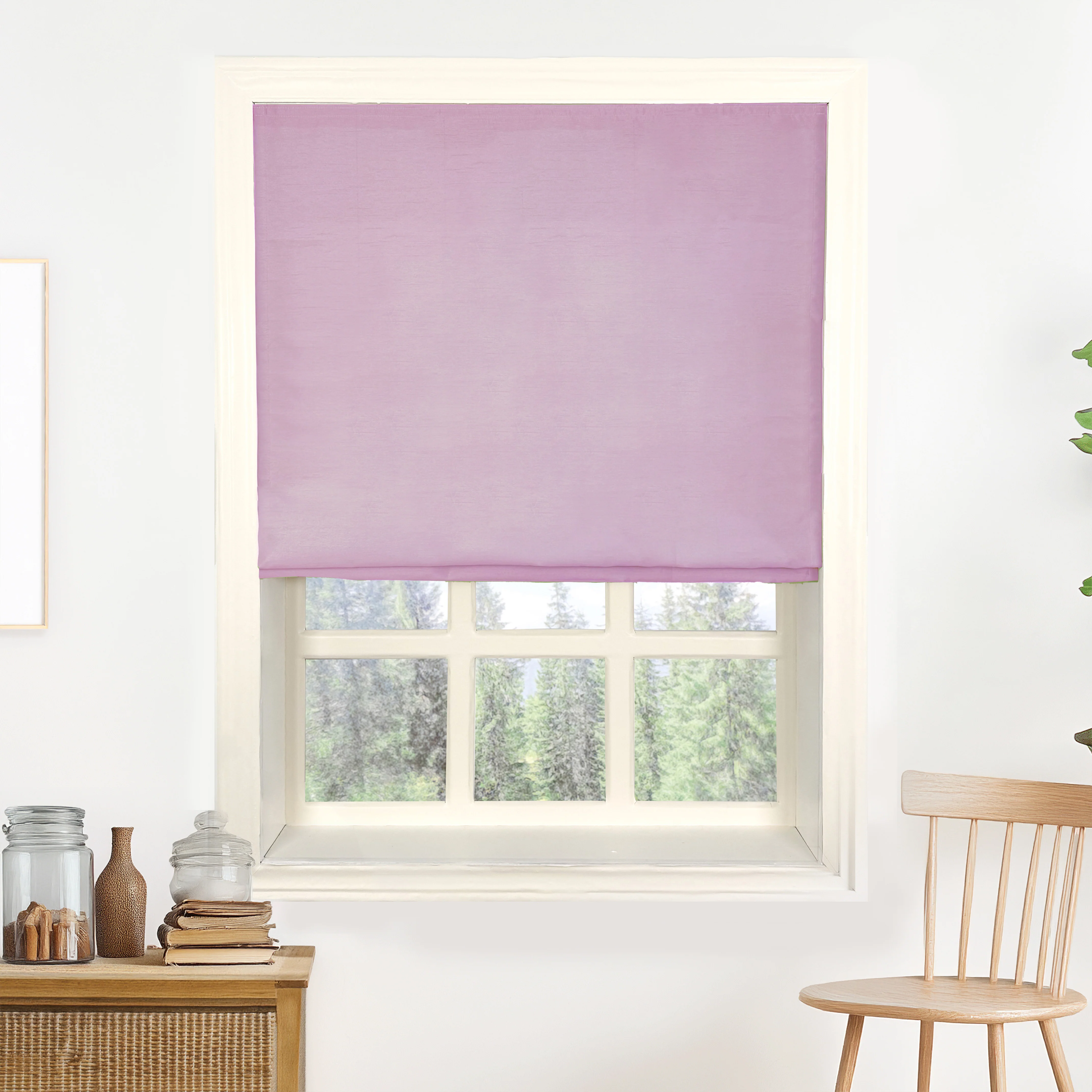 Rina Premium Silk Roman Shades & Blinds - Image 22