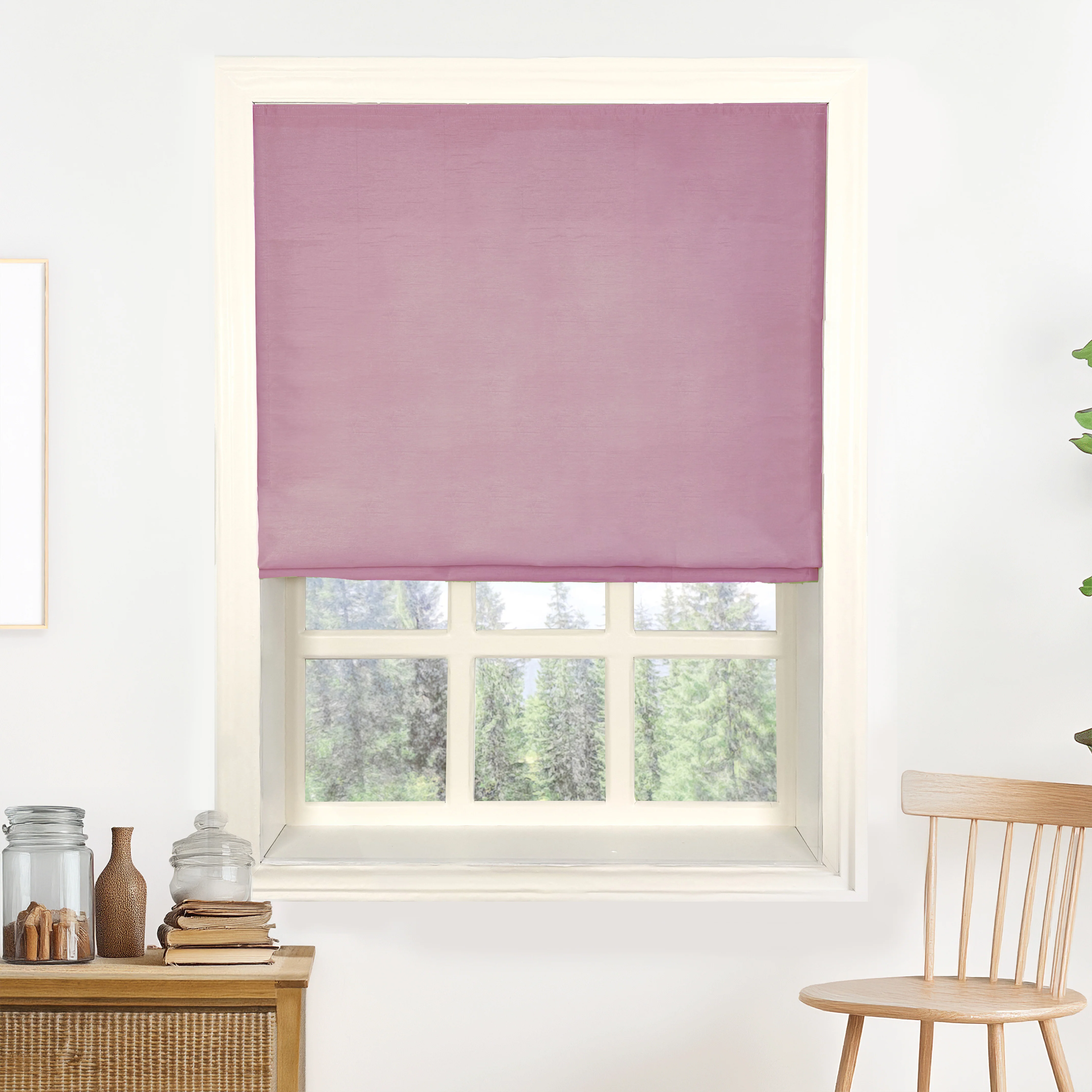 Rina Premium Silk Roman Shades & Blinds - Image 23