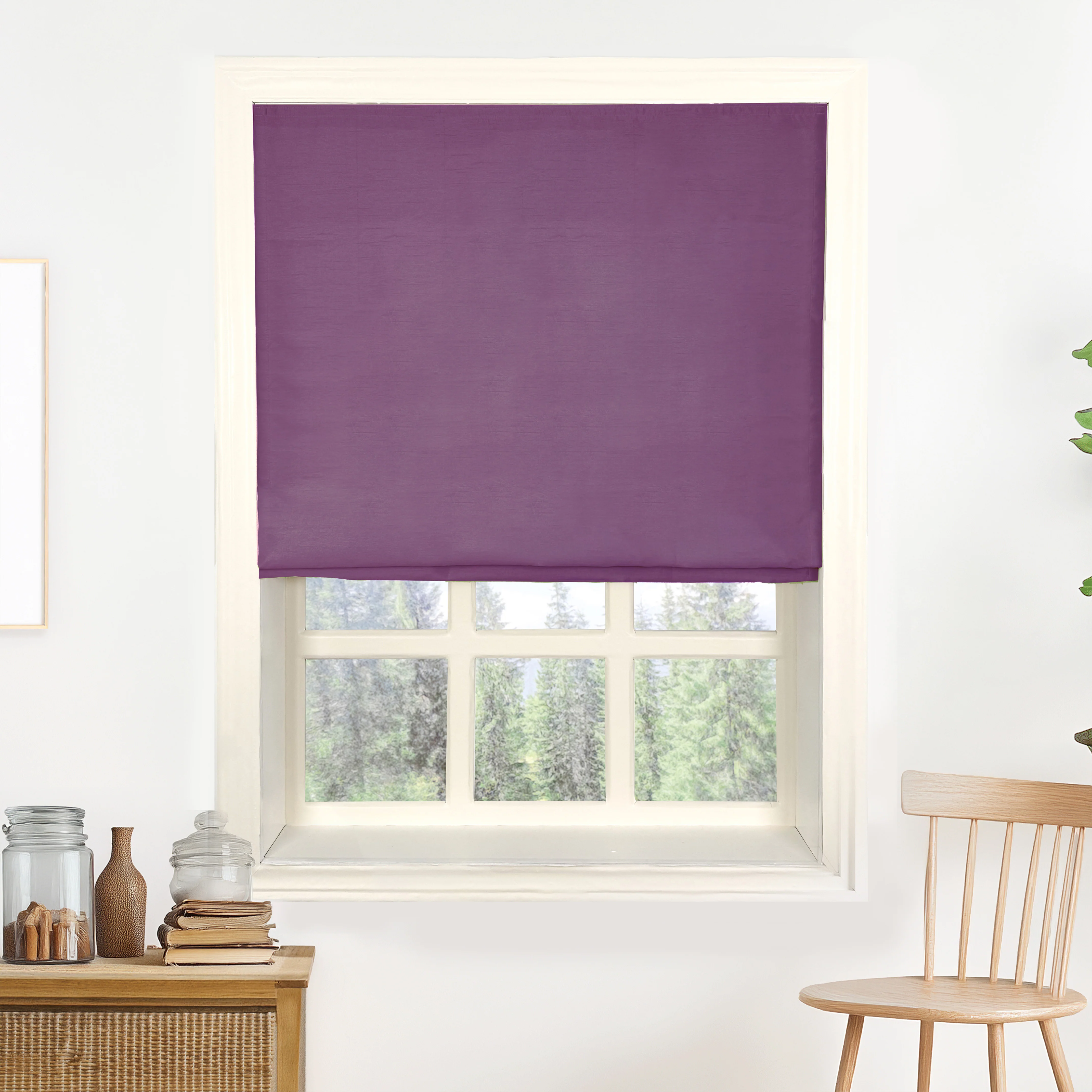 Rina Premium Silk Roman Shades & Blinds - Image 24