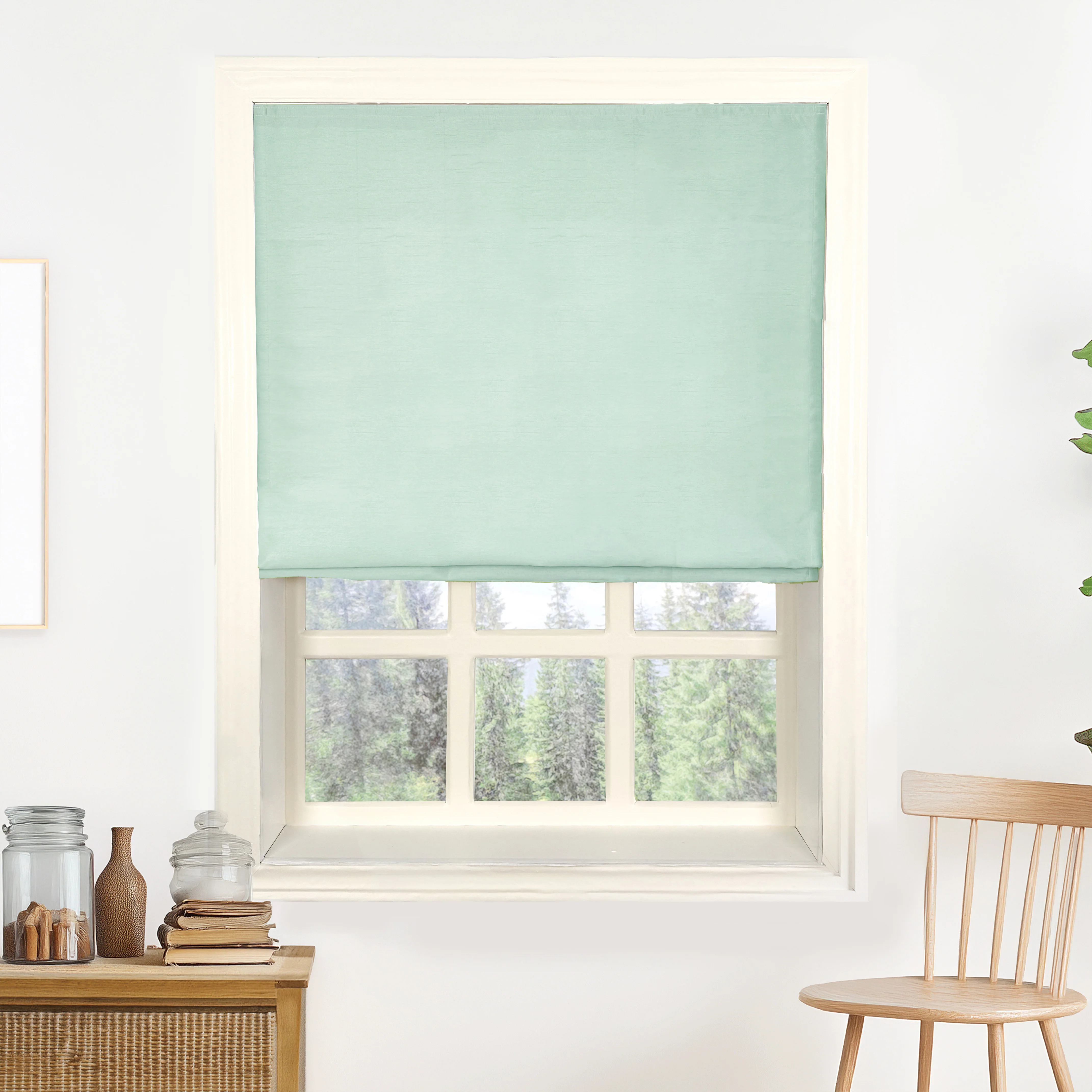 Rina Premium Silk Roman Shades & Blinds - Image 7