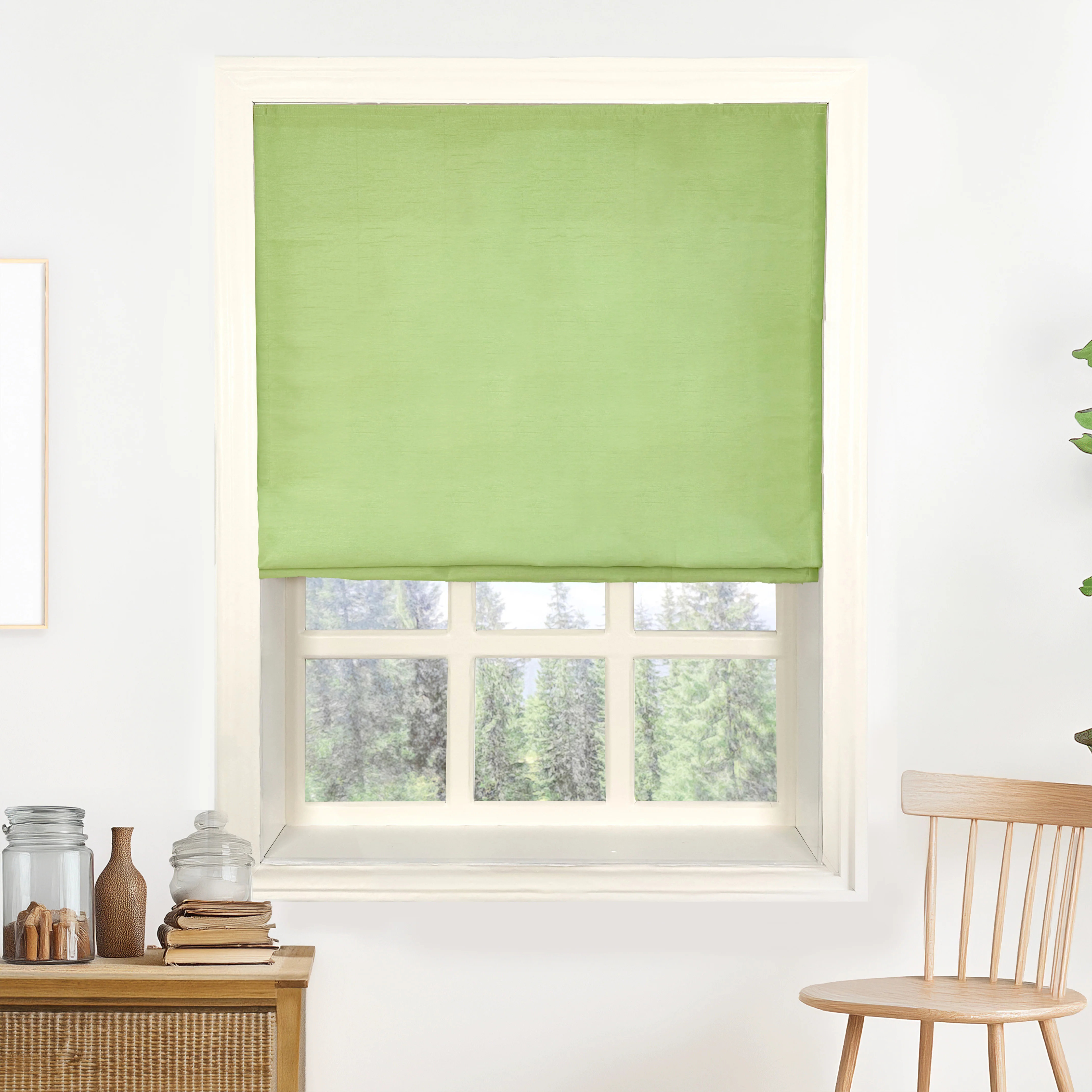 Rina Premium Silk Roman Shades & Blinds - Image 9
