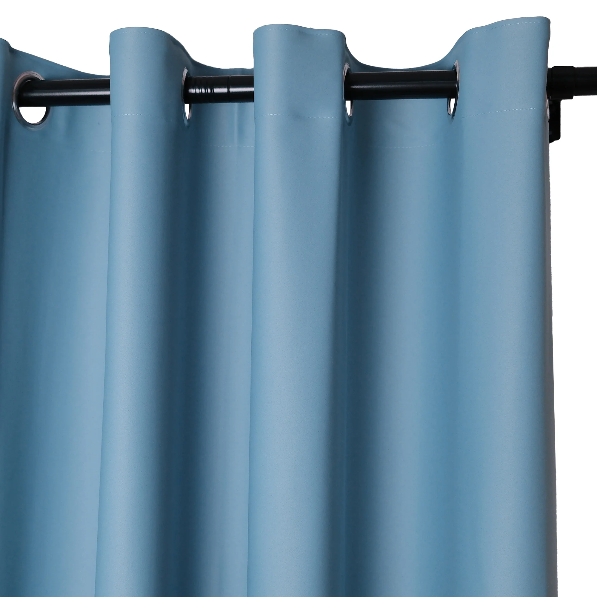 Vista Cotton Blend Physical Blackout Curtains Grommet - Image 3
