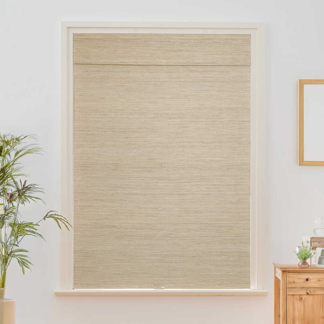 Willow Bamboo Blinds & Shades Top Down Bottom Up |Buff - Image 8